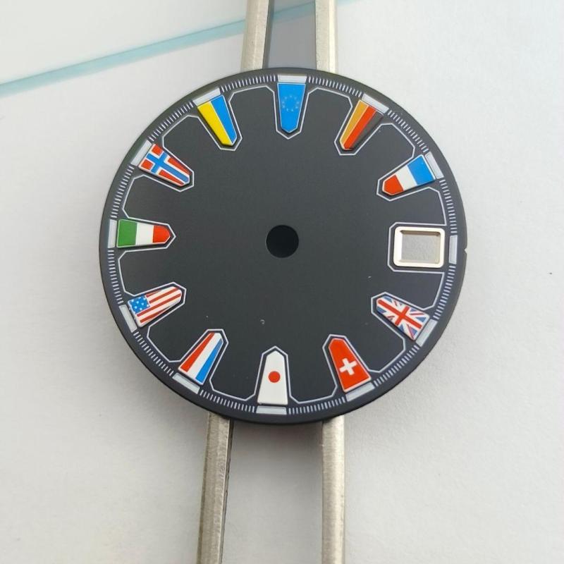 Air-King NH35 National Flag Dial