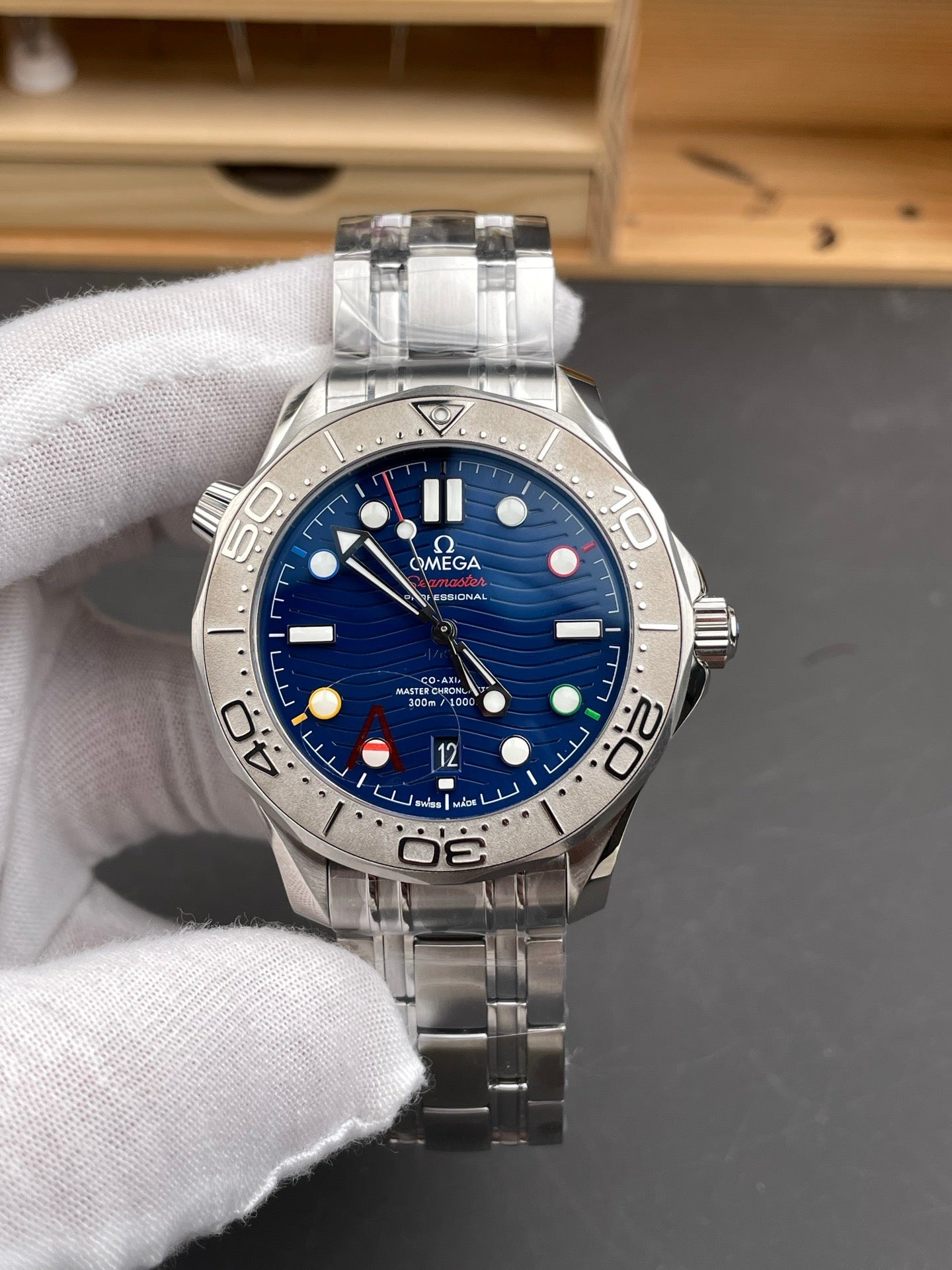 VS factory 42mm seamaster300 2008 Olympic