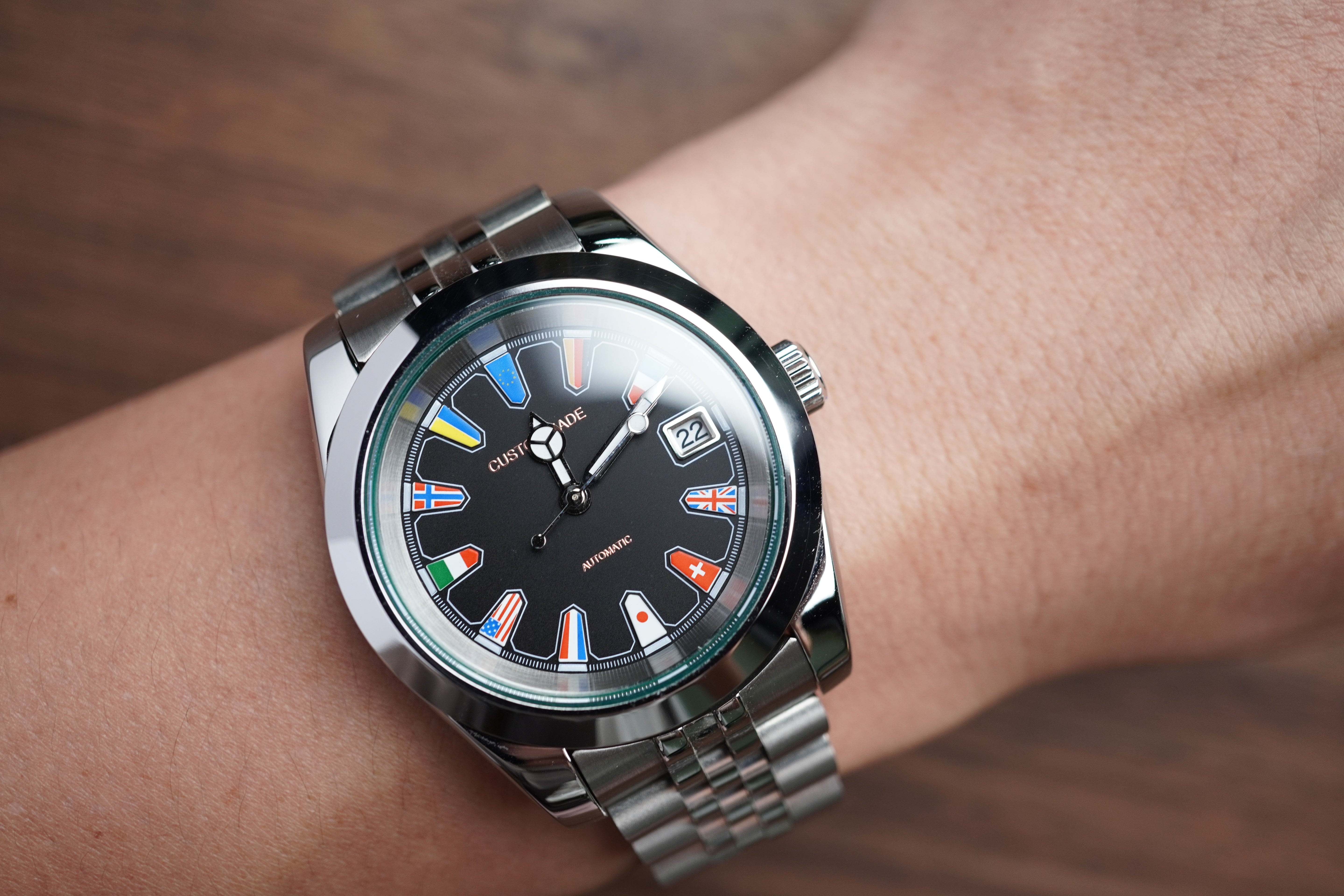 Air-King NH35 National Flag Dial