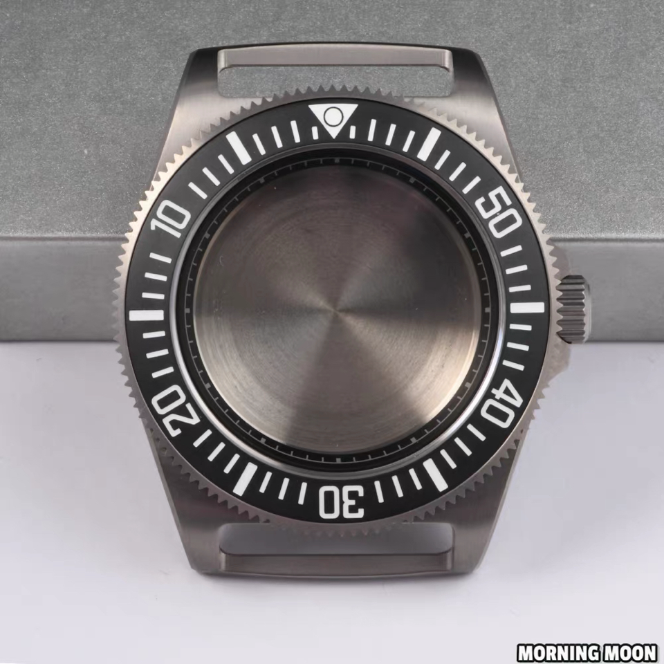 Titanium diving watch Black