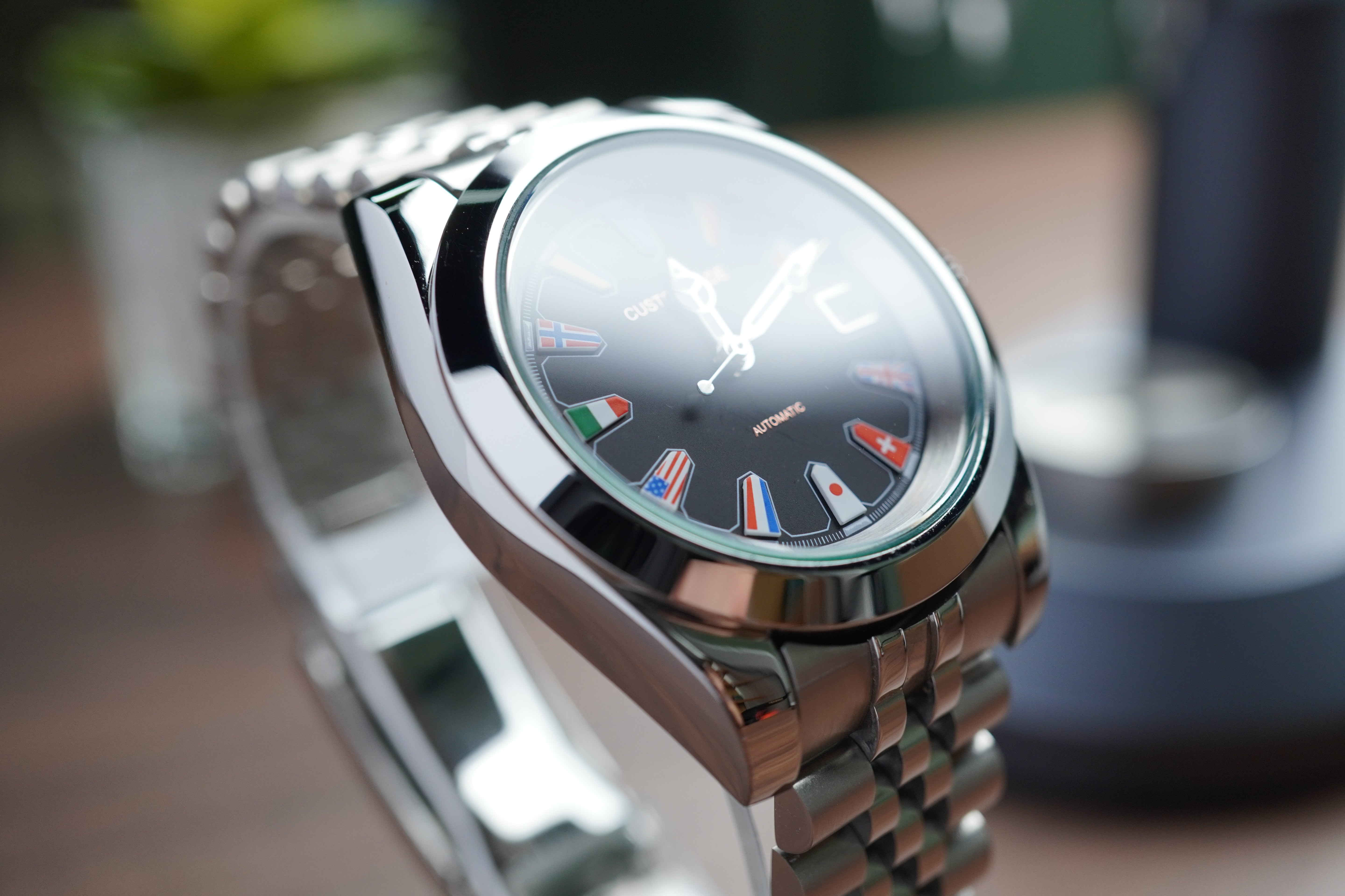 Air-King NH35 National Flag Dial