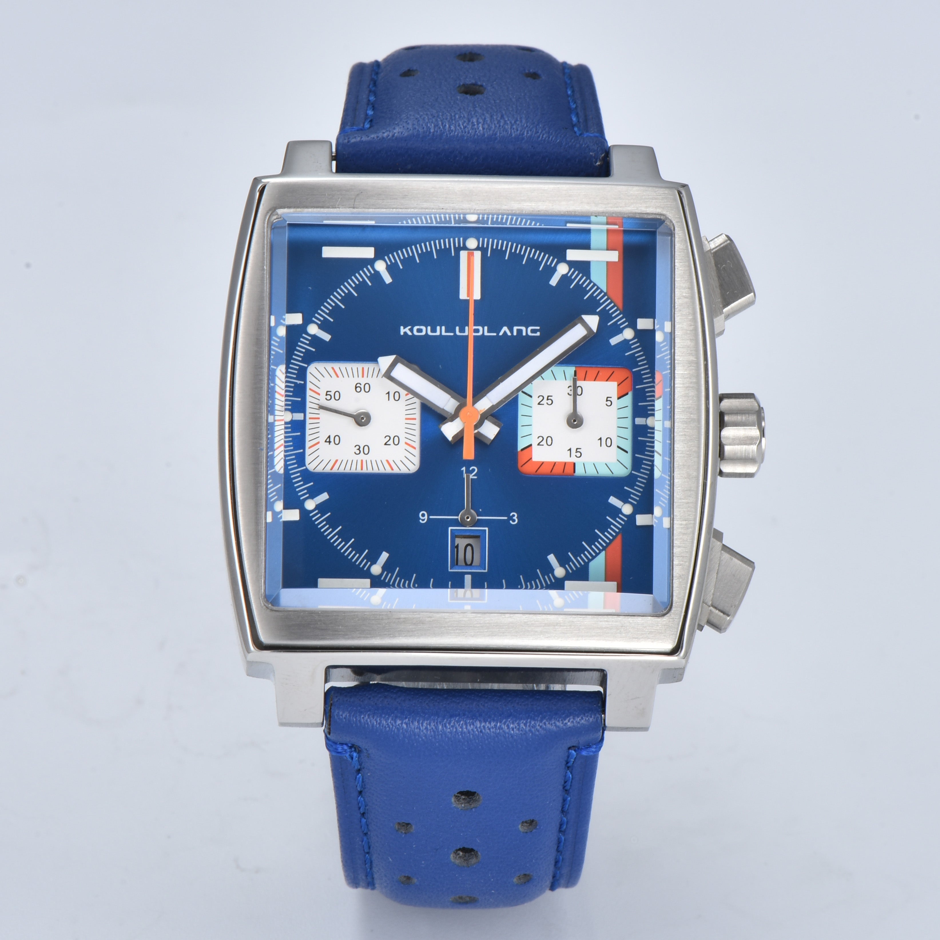Chronograph 7750 Orange-Blue