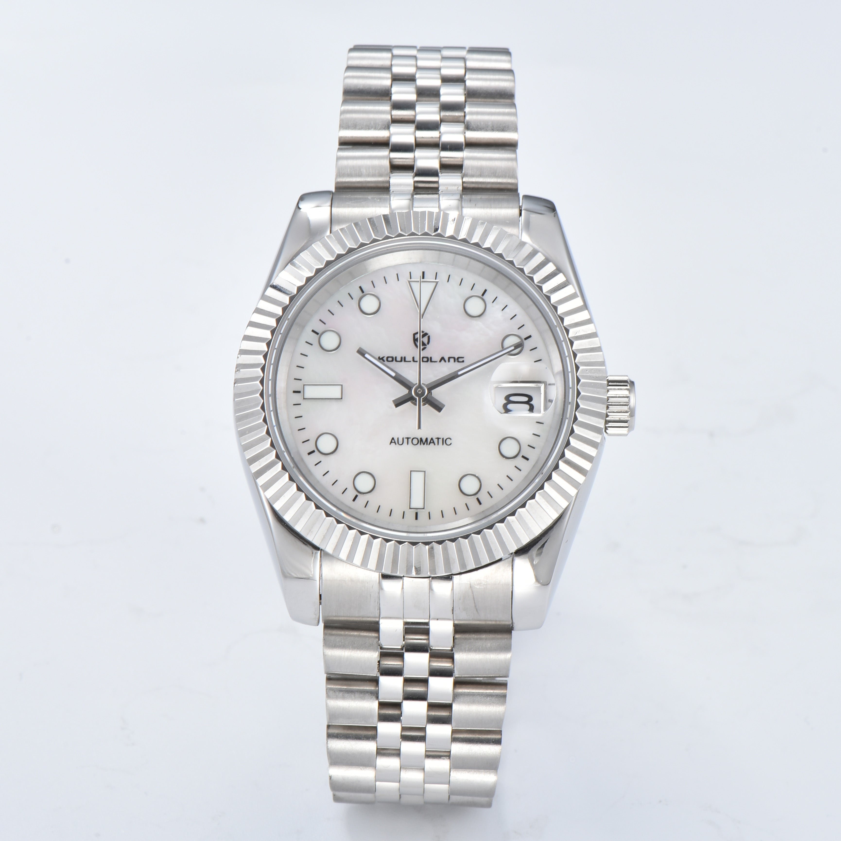 DATEJUST Shell White