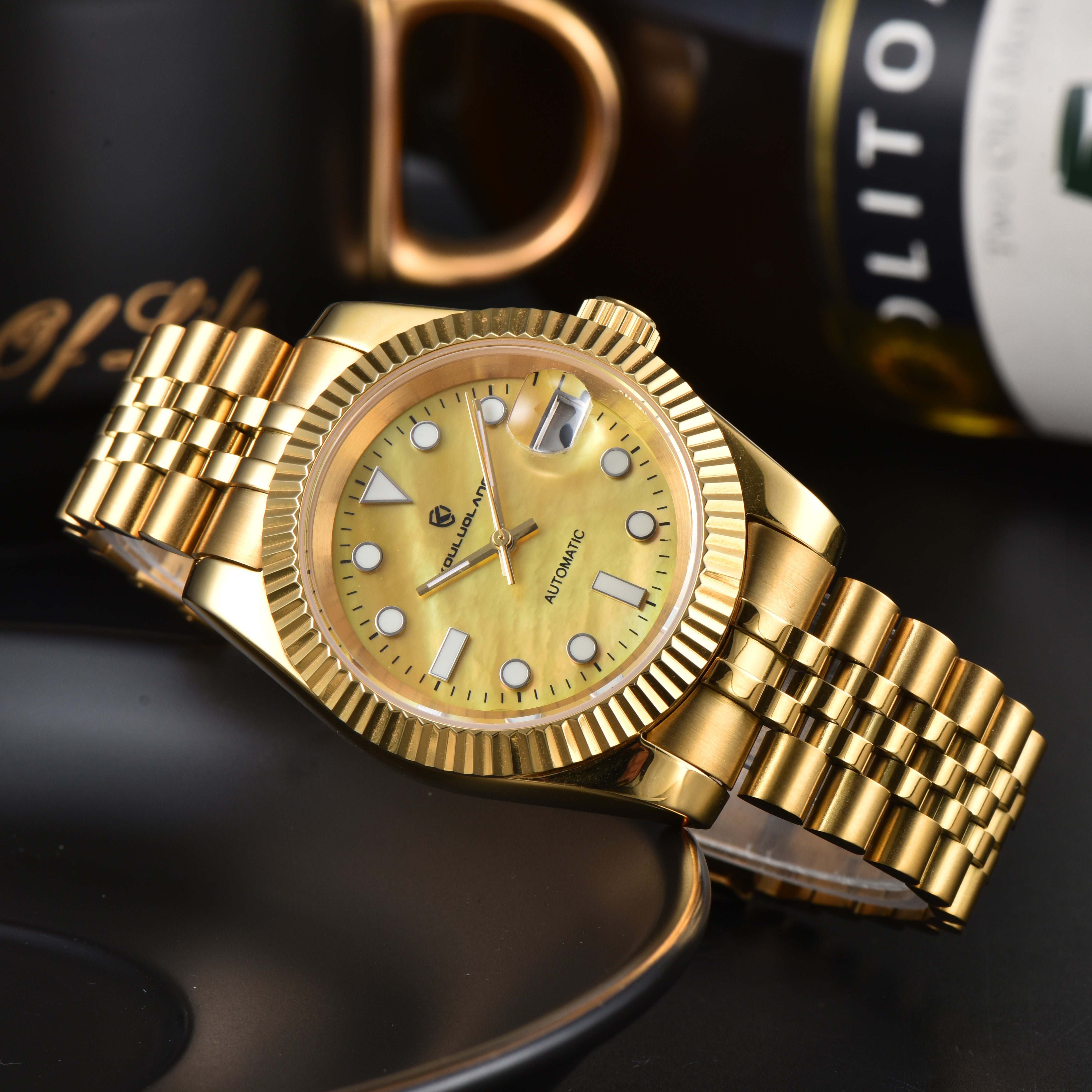 DATEJUST Shell Gold