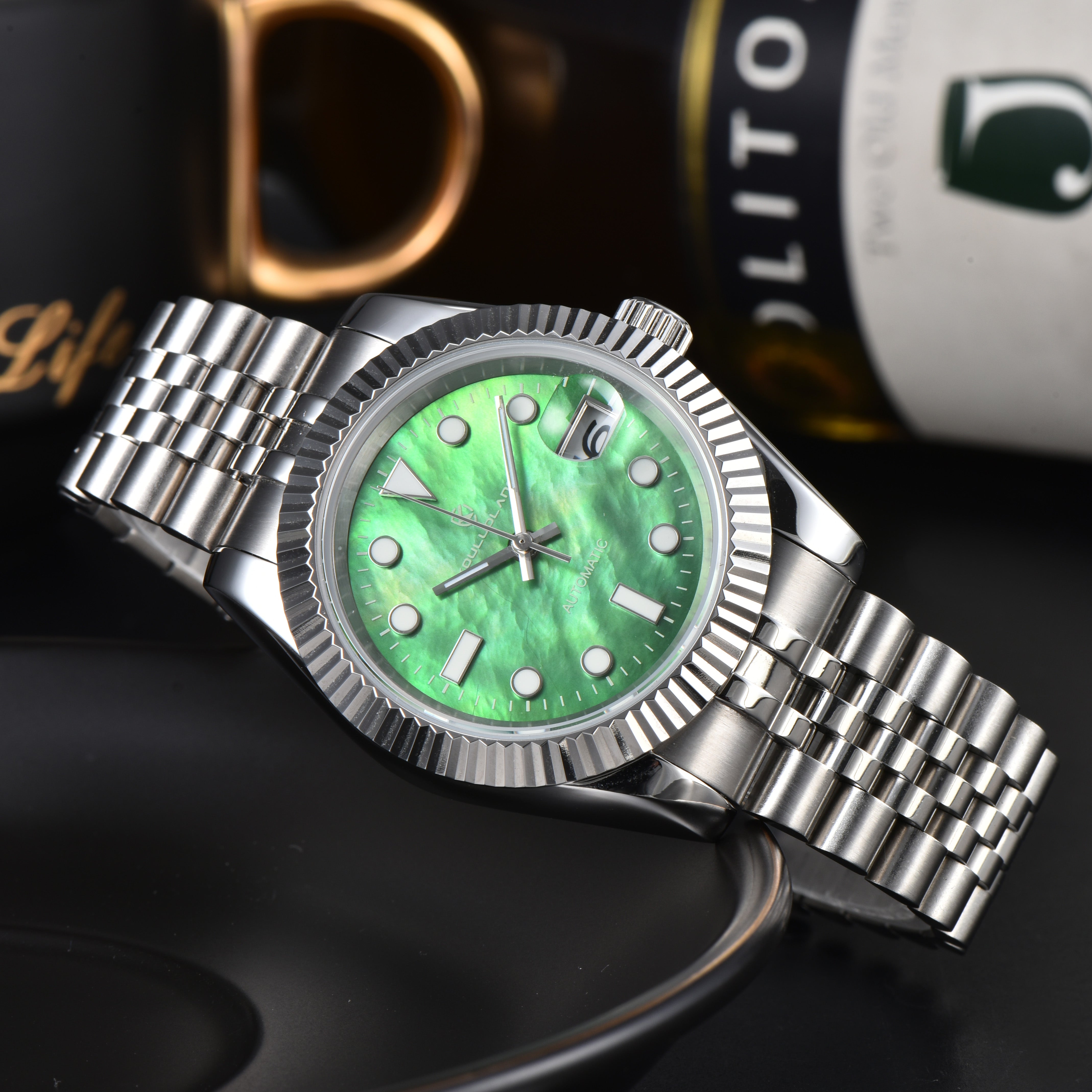 DATEJUST Shell Green
