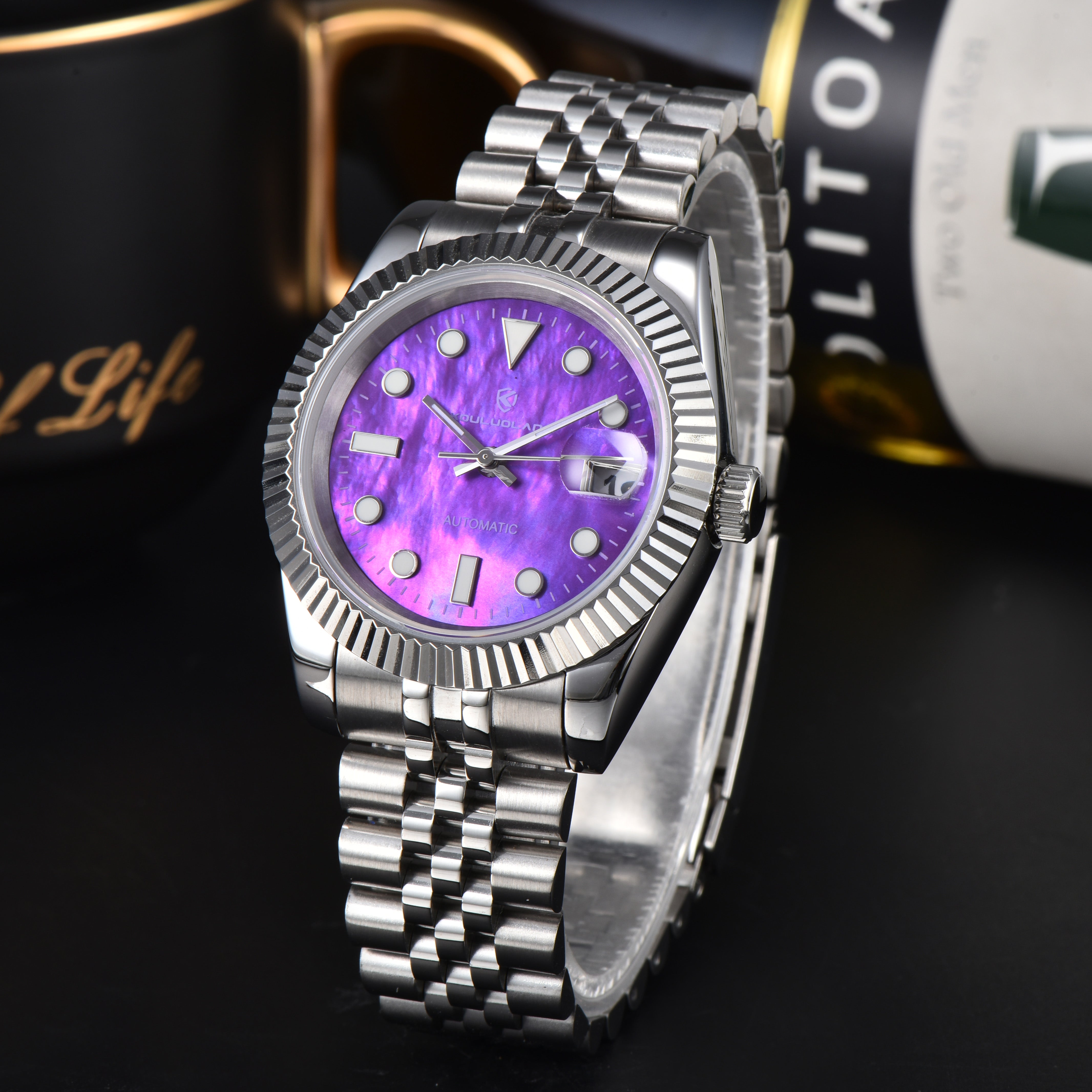 DATEJUST Shell Purple