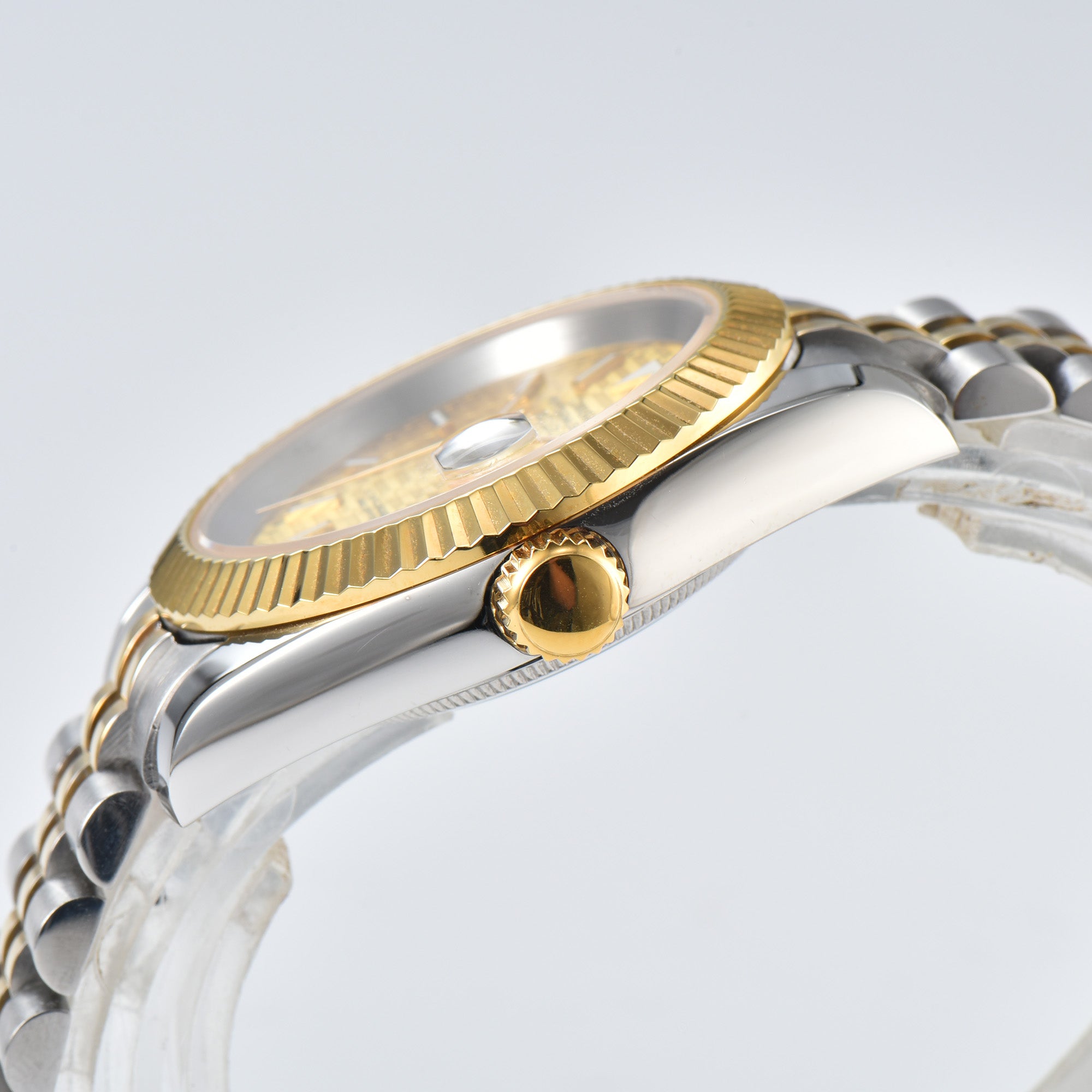 DATEJUST Silver-Gold Honeycomb