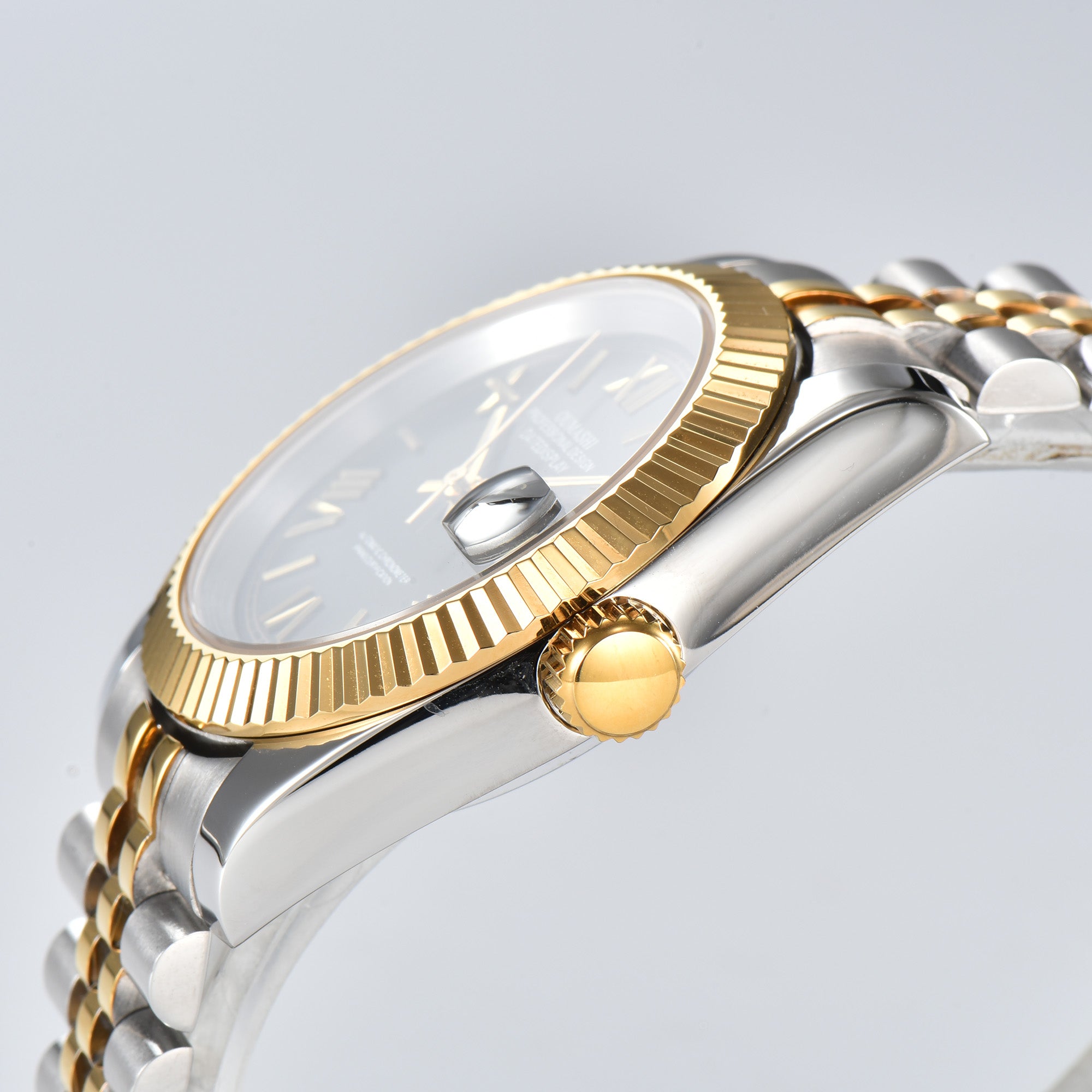 DATEJUST Silver-Gold Roman Black