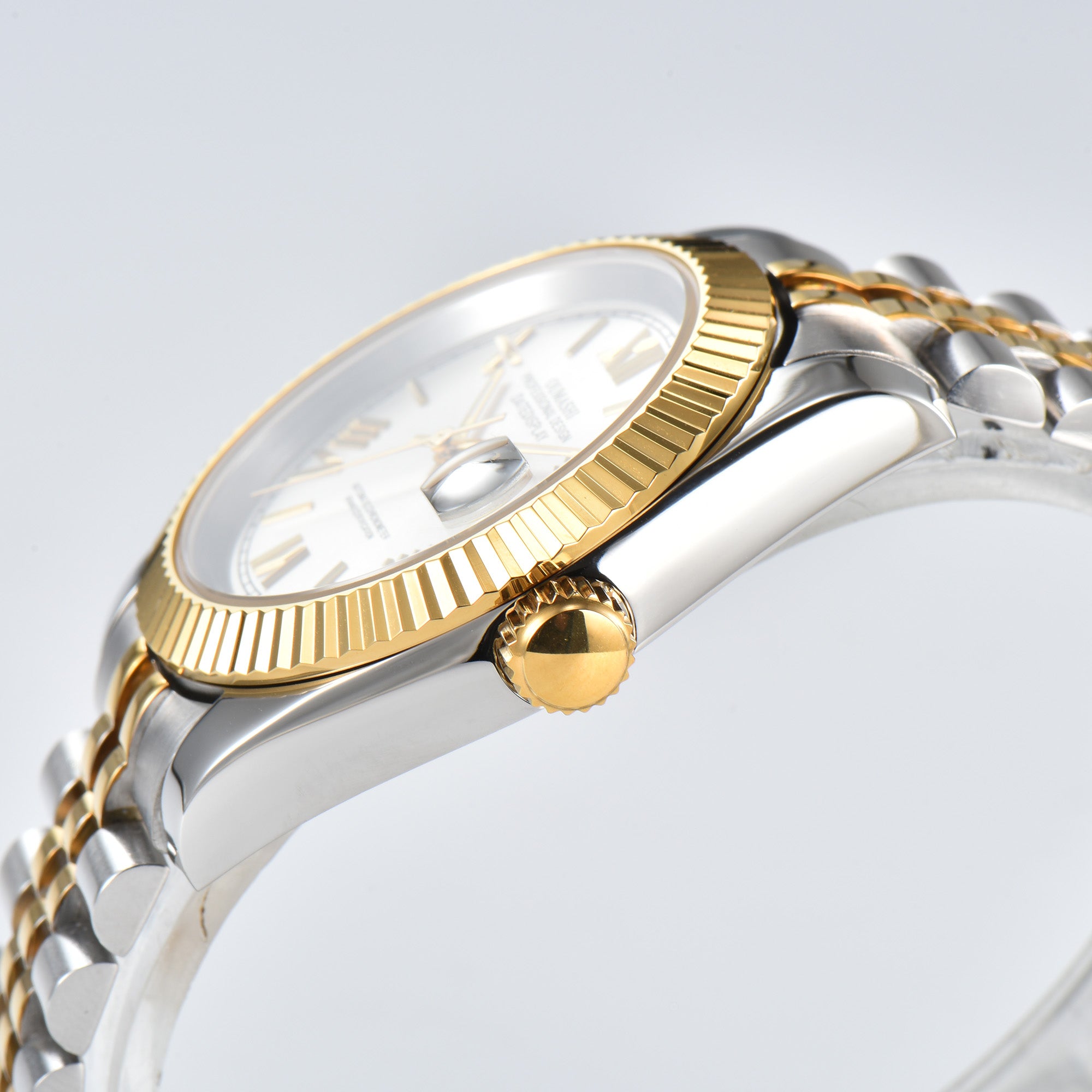 DATEJUST Silver-Gold Roman Silvery