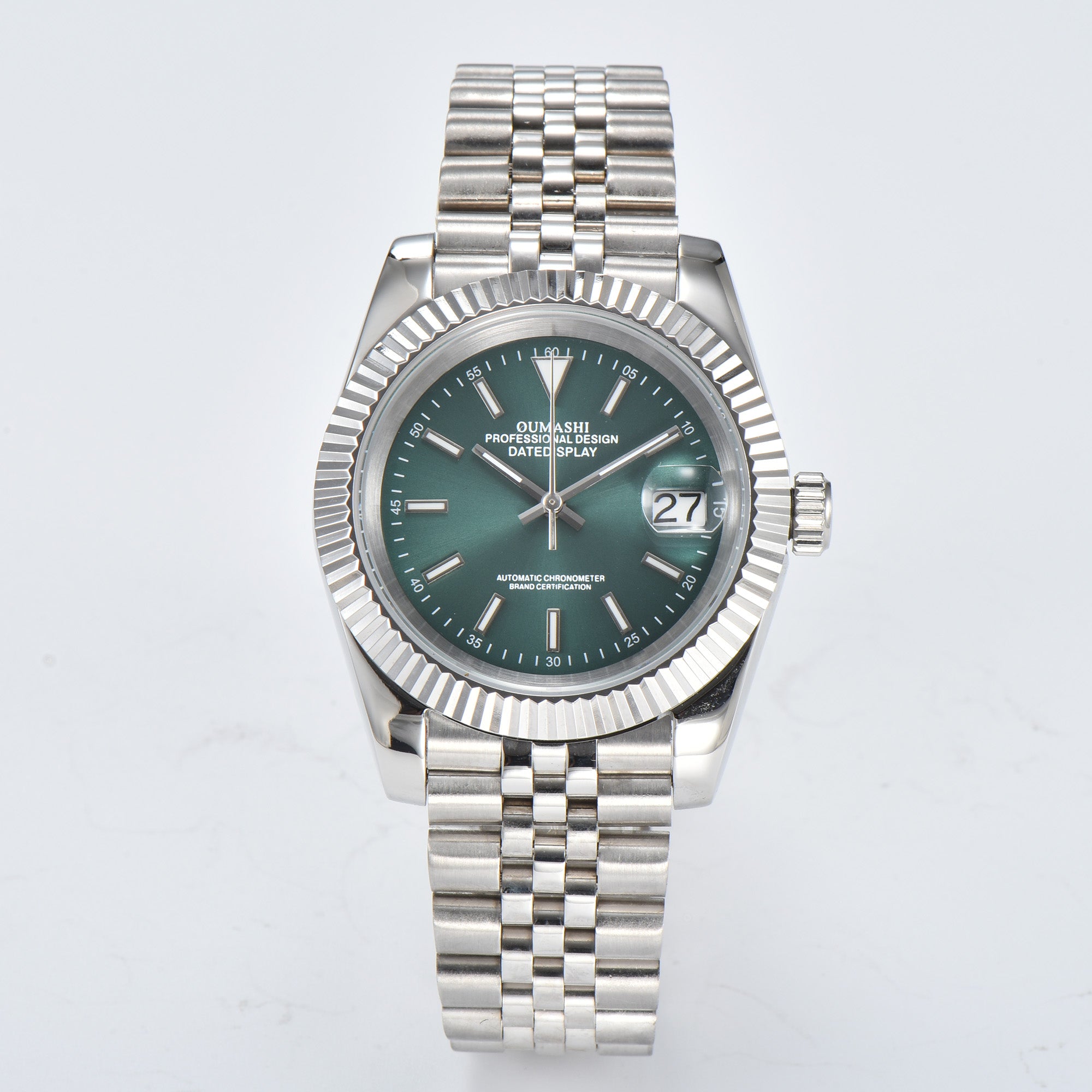 DATEJUST Silver Light Green