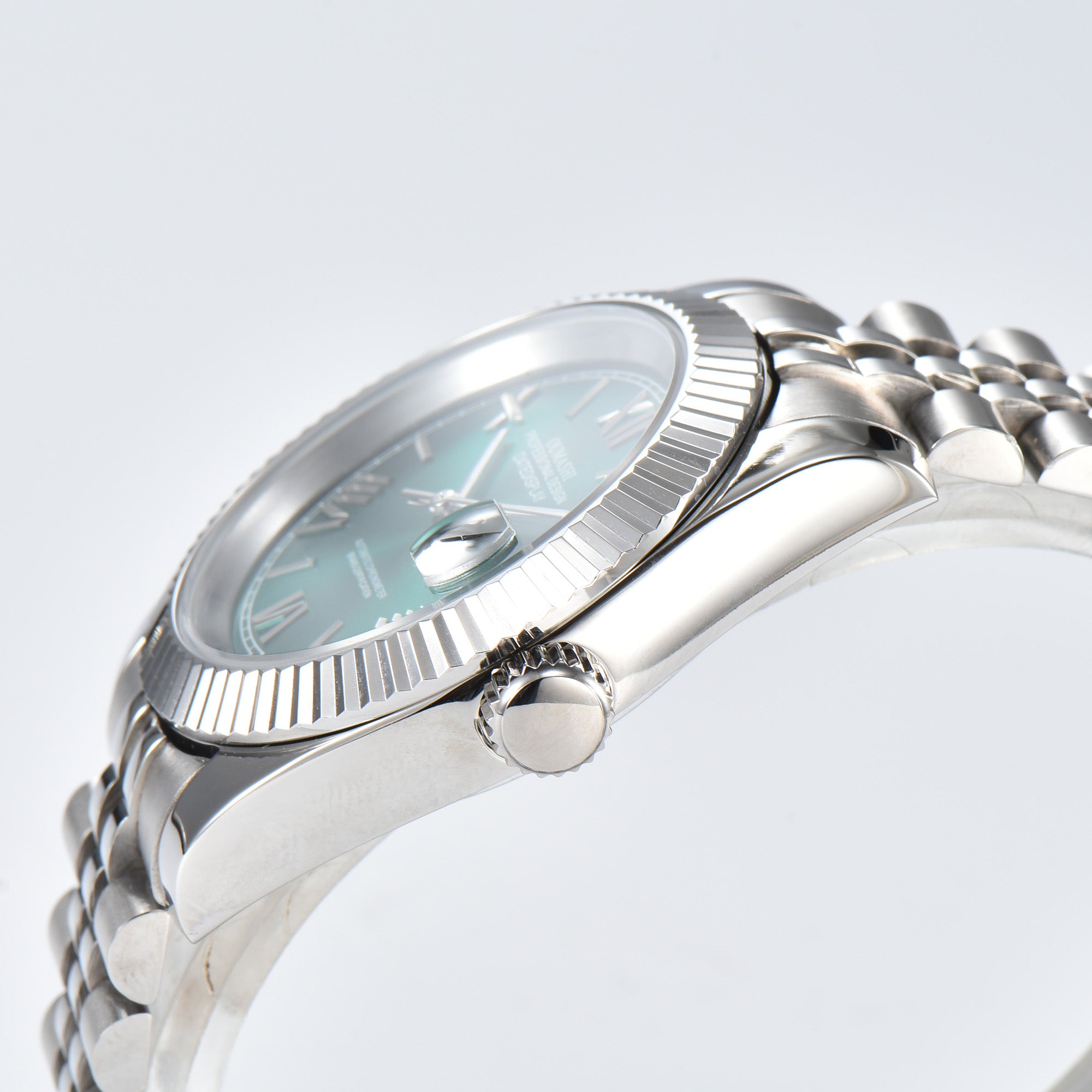 DATEJUST Silver Cyan
