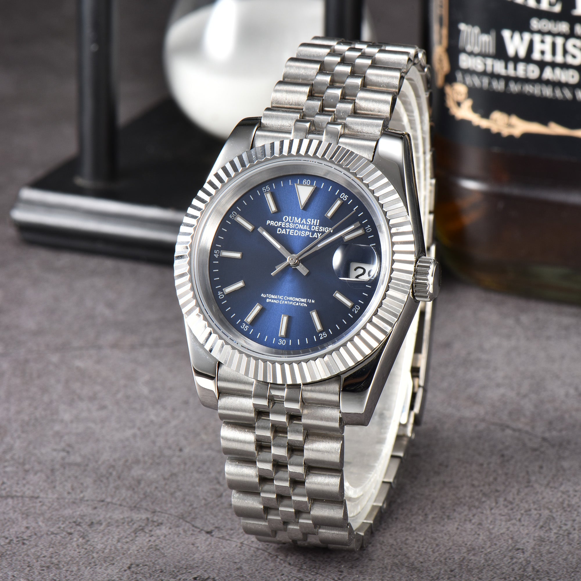 DATEJUST Silver Blue