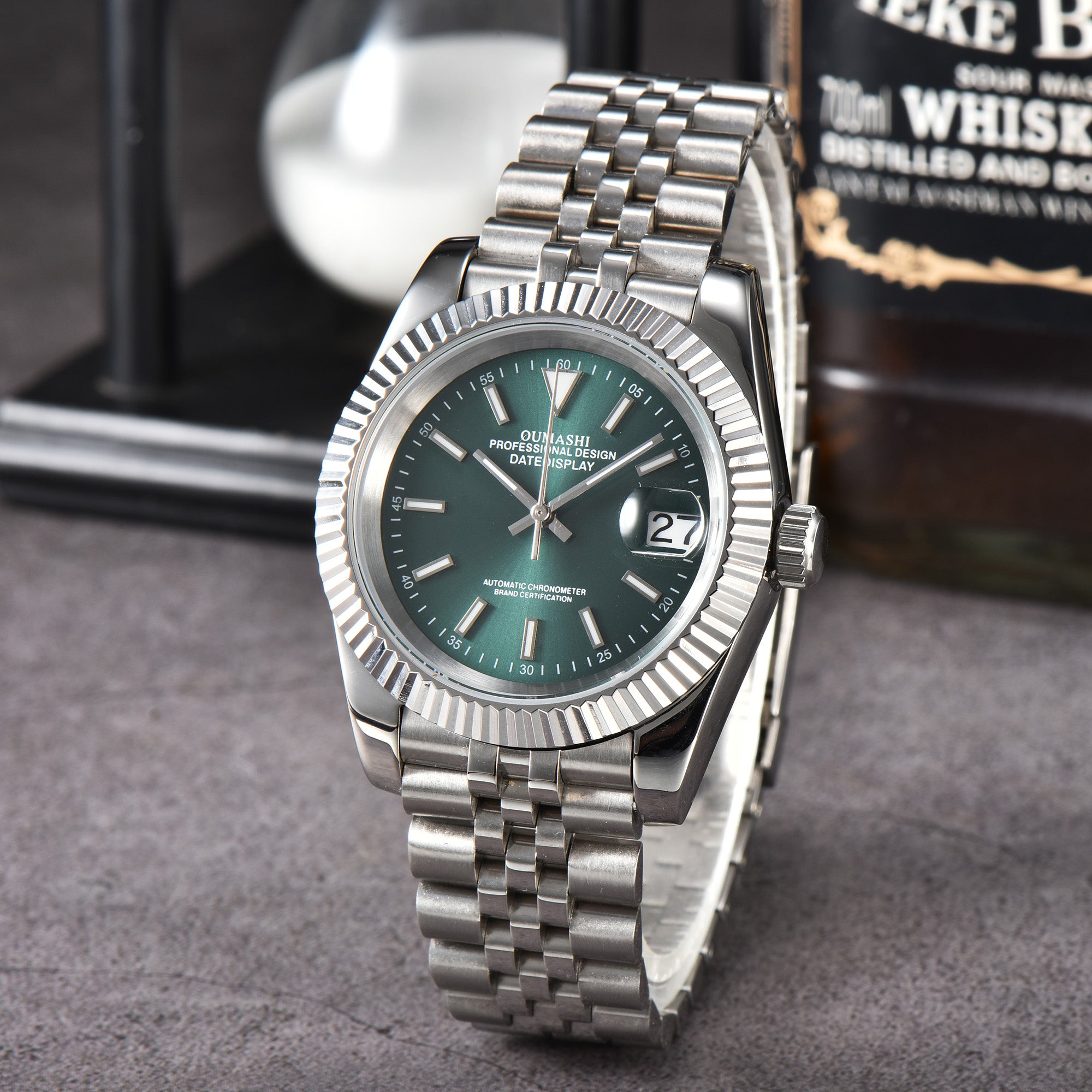 DATEJUST Silver Light Green
