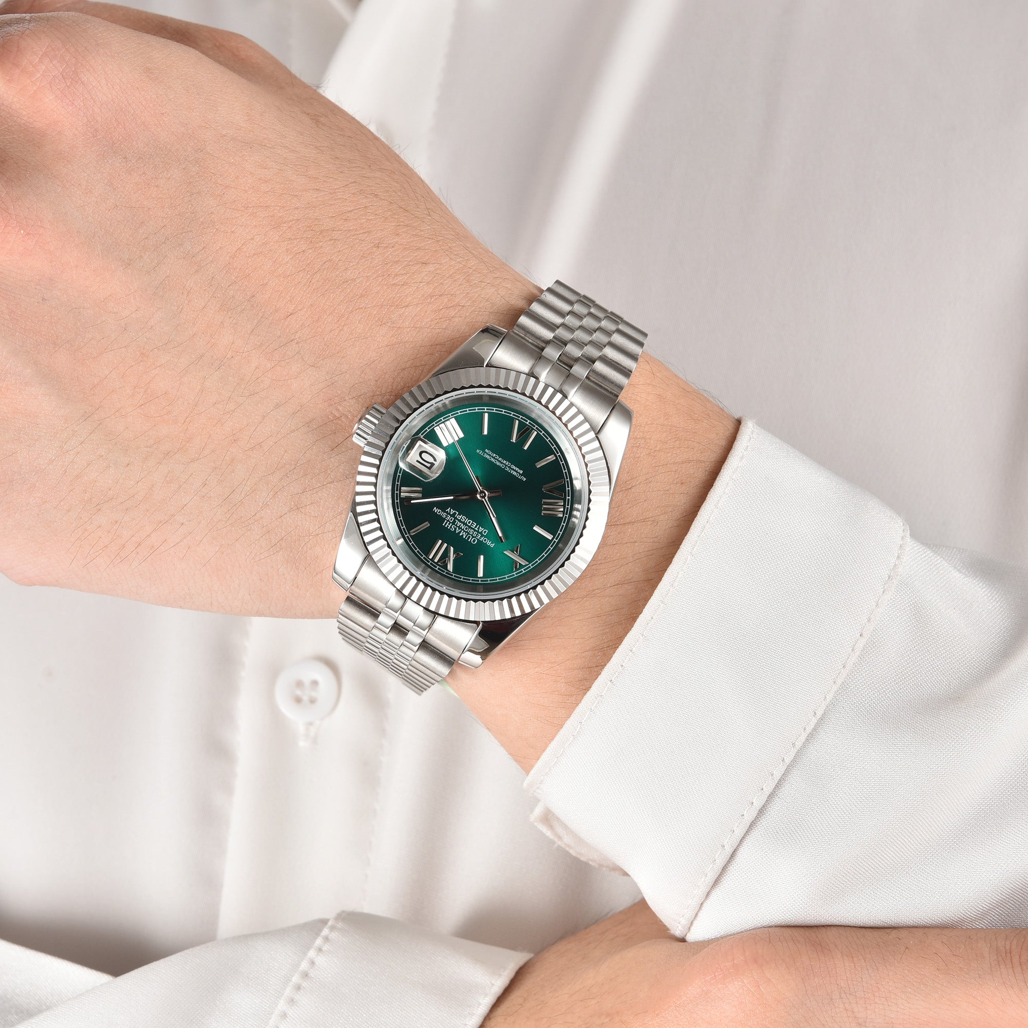 DATEJUST Silver Cyan