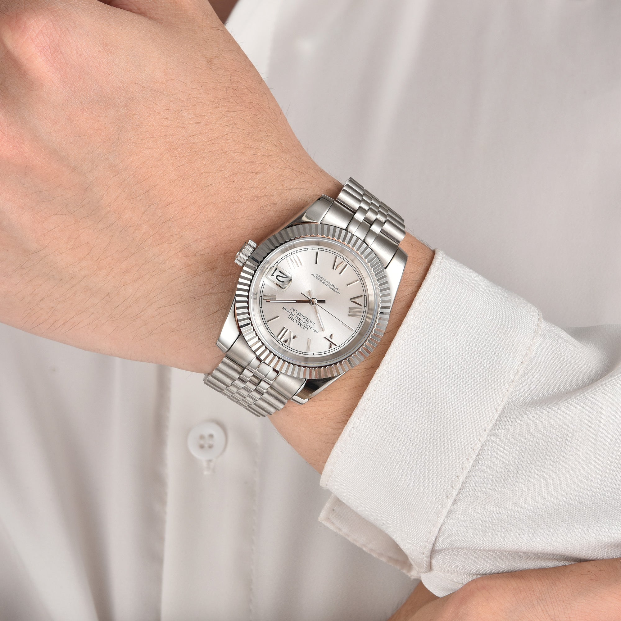 DATEJUST Silver Rome
