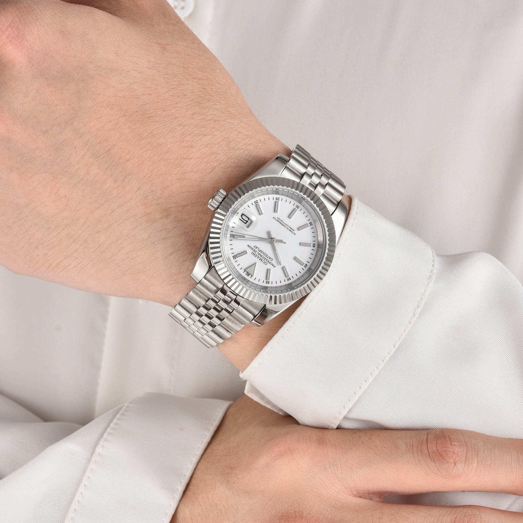 DATEJUST Silver White