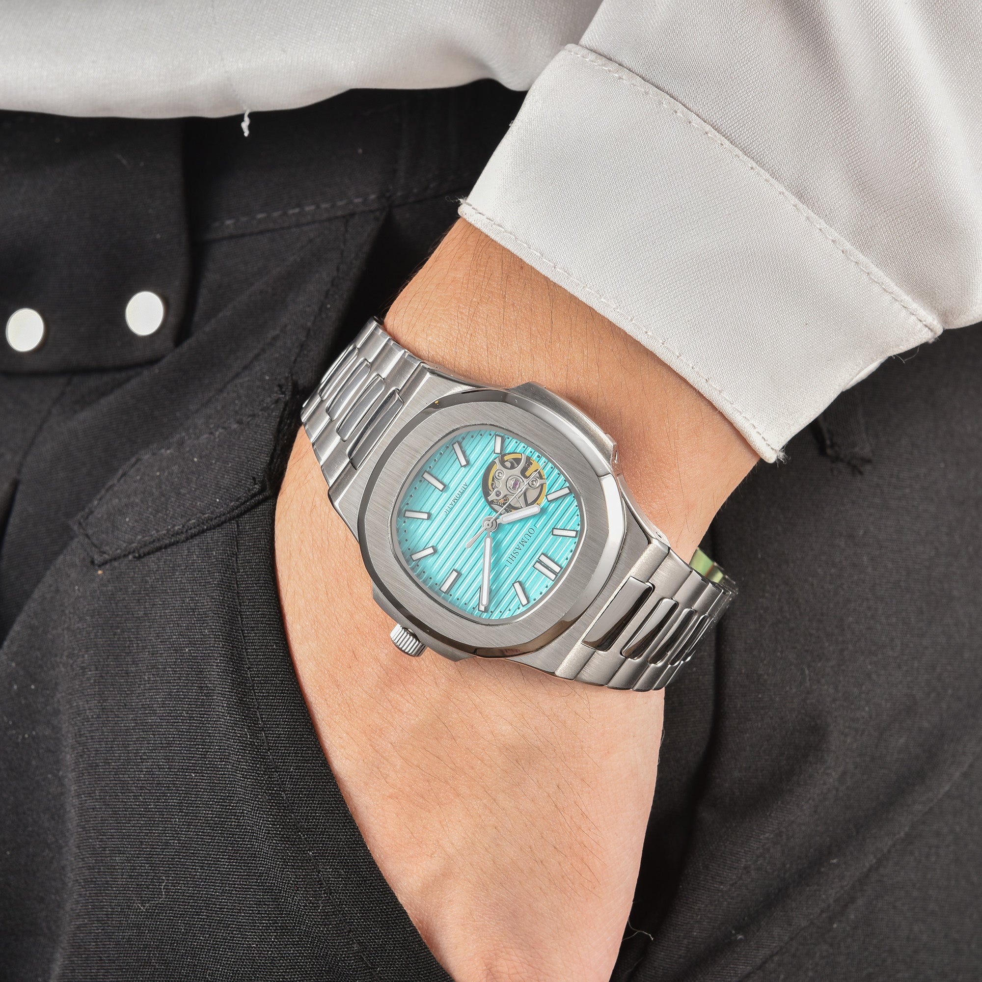 Nautilus Tiffany Blue NH38