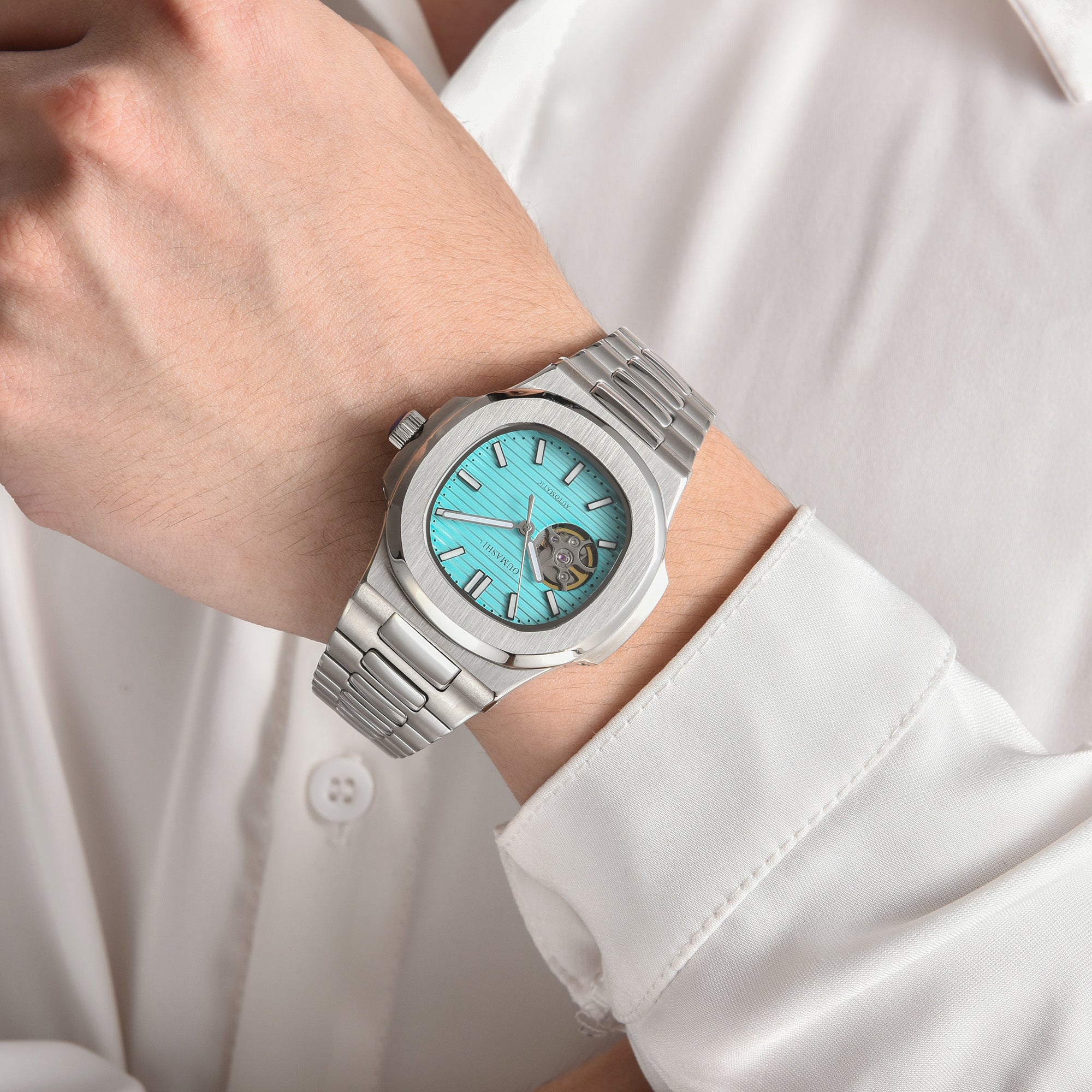 Nautilus Tiffany Blue NH38