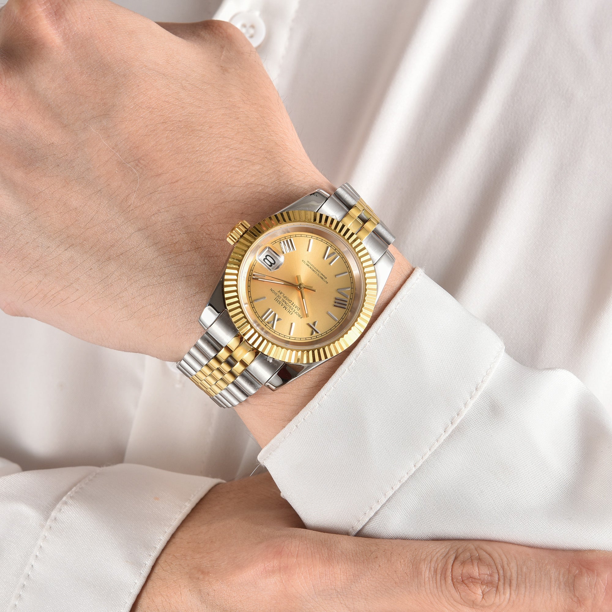 DATEJUST Silver-Gold Roman