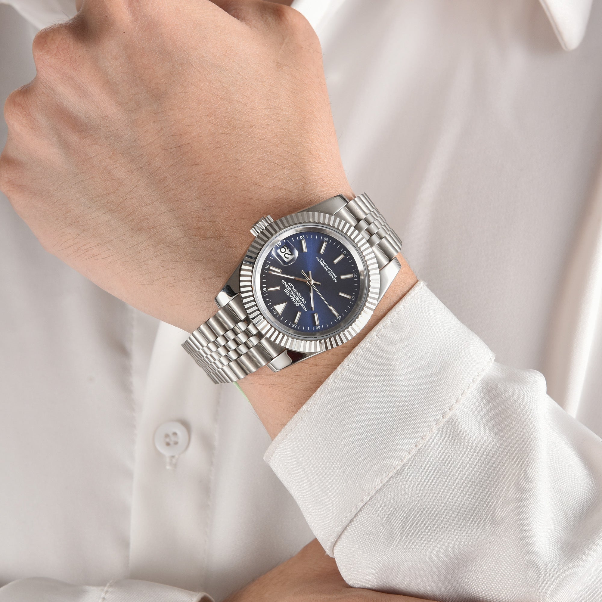 DATEJUST Silver Blue
