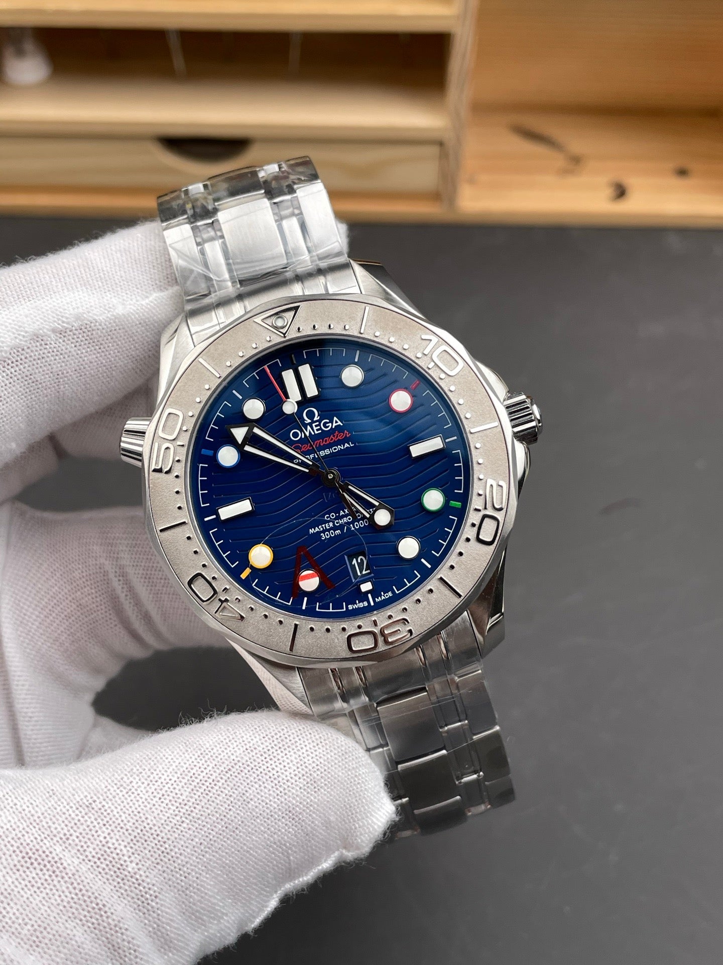 VS factory 42mm seamaster300 2008 Olympic