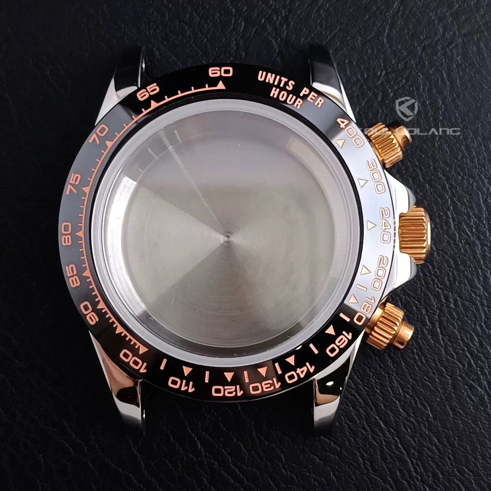 Daytona Silver Rose Gold Case