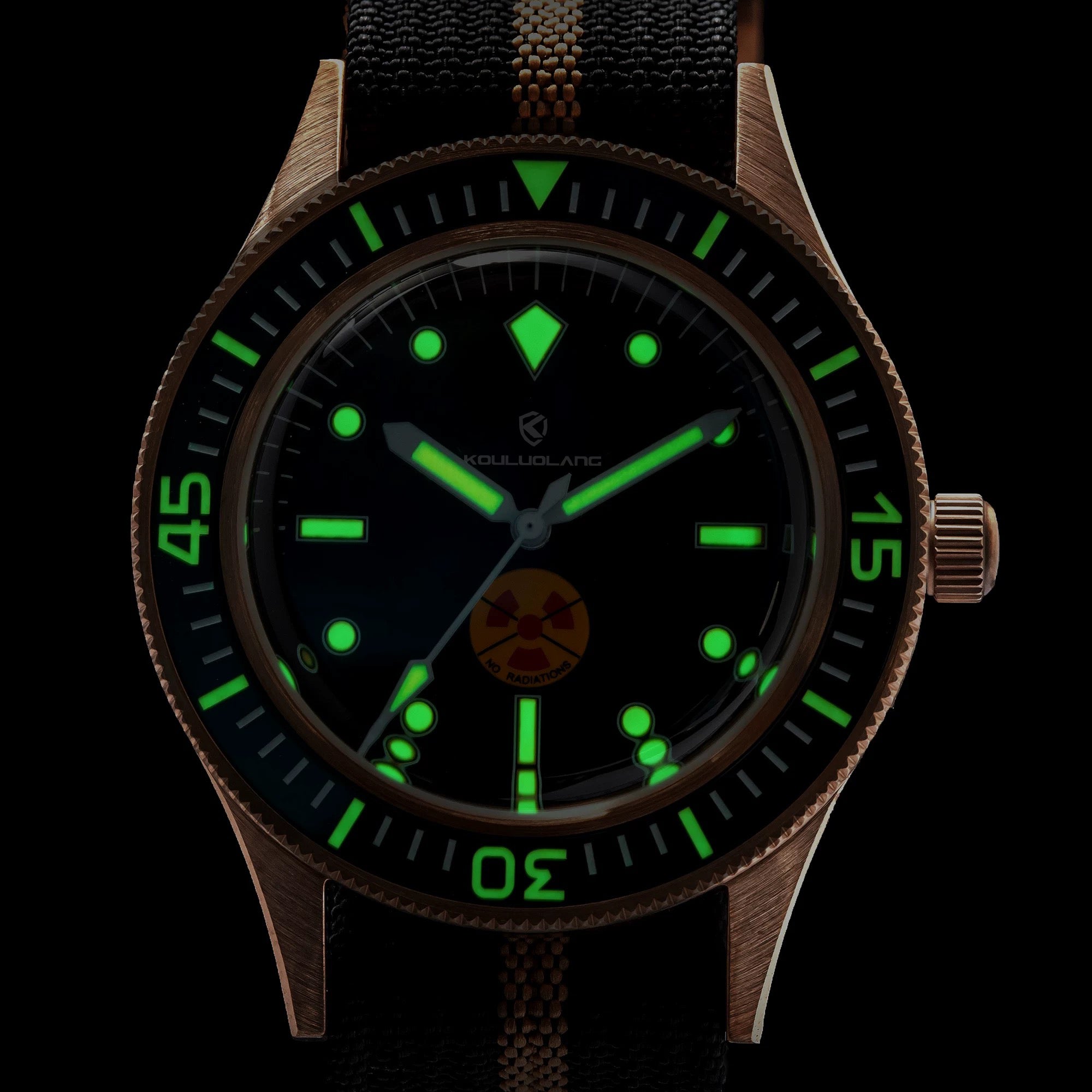 Bronze Radiation-Free Diving