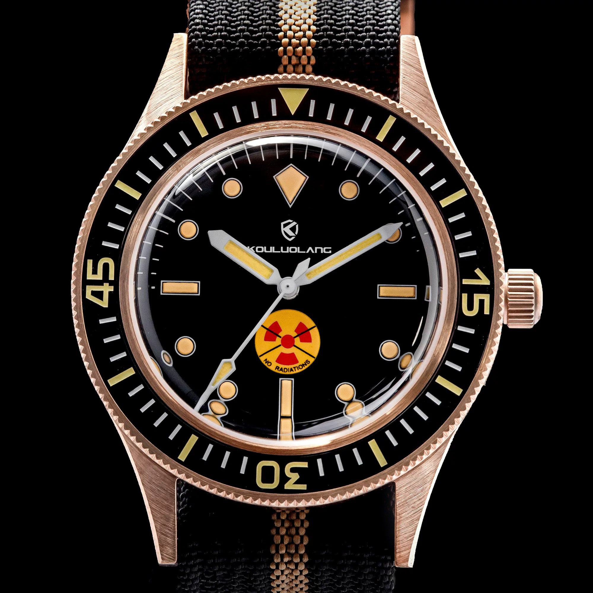 Bronze Radiation-Free Diving