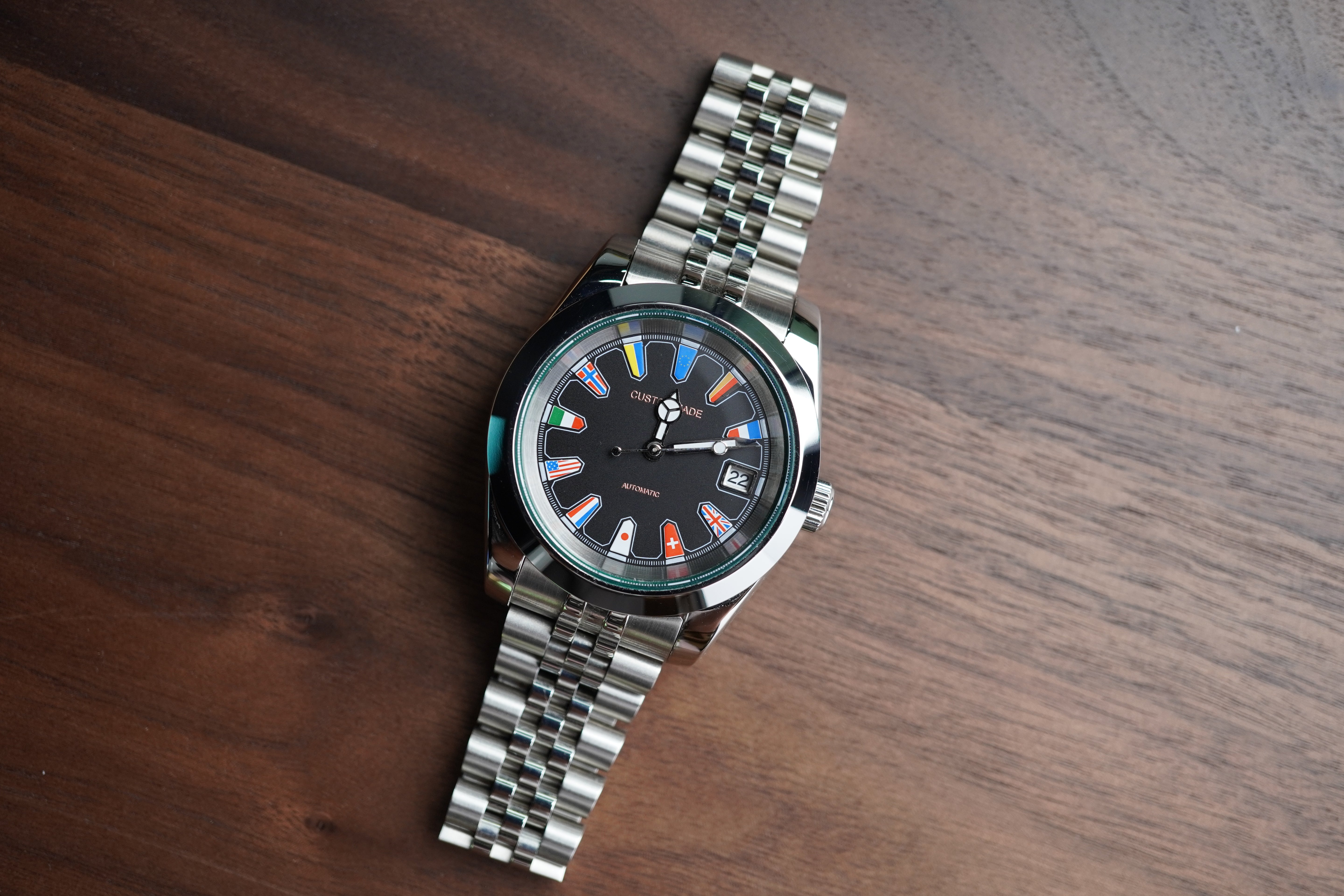 Air-King NH35 National Flag Dial