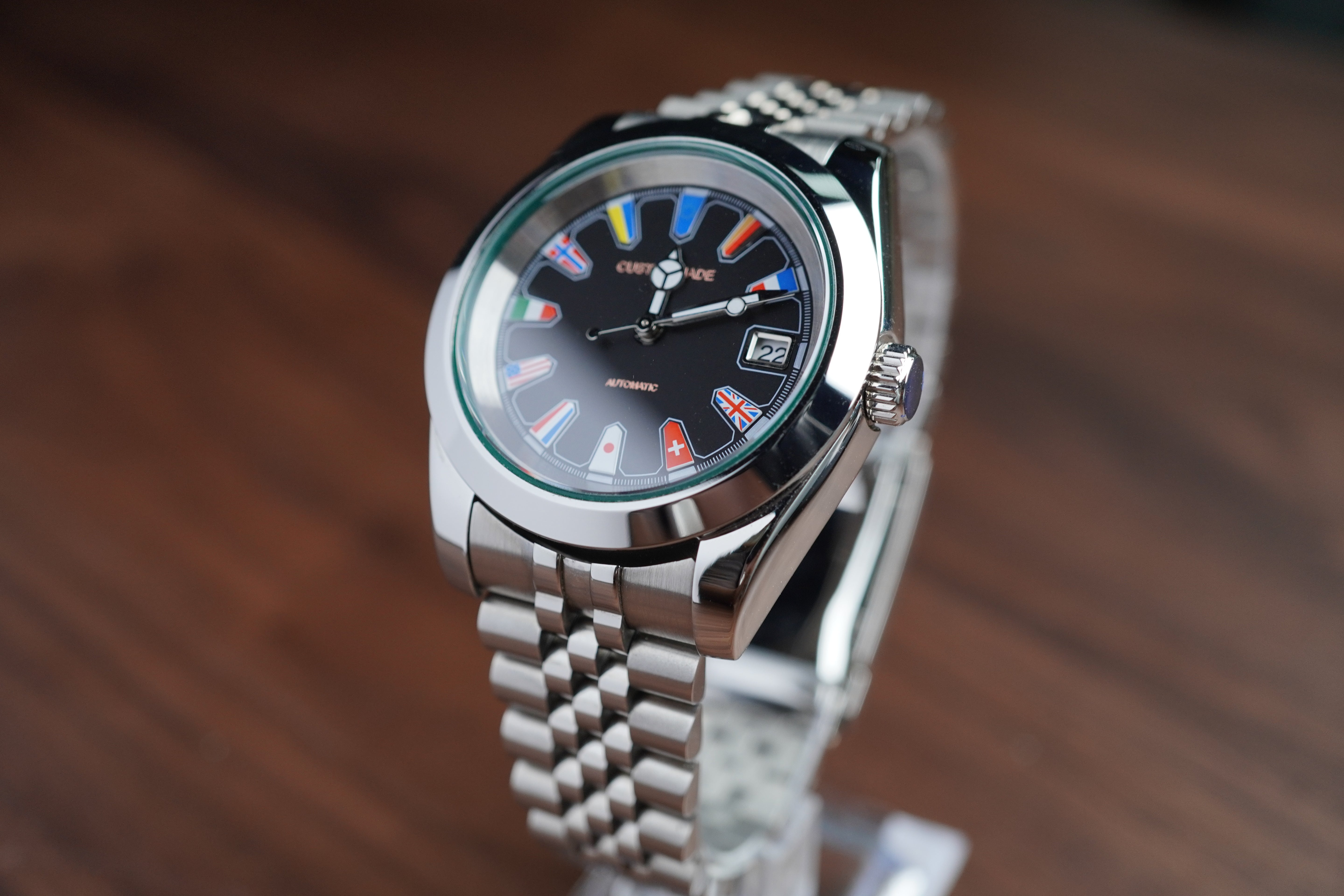 Air-King NH35 National Flag Dial