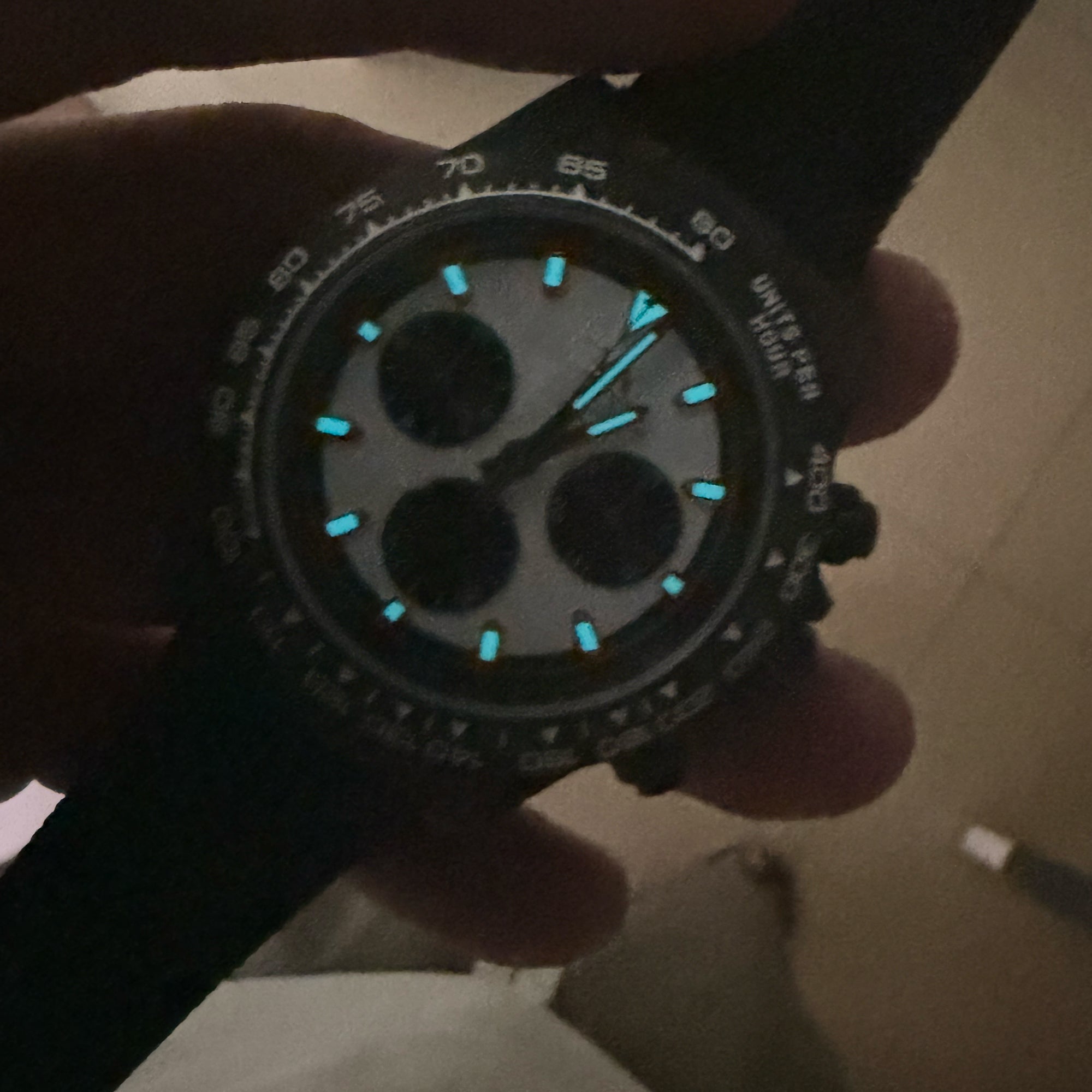 Carbon Fiber Panda Chronograph