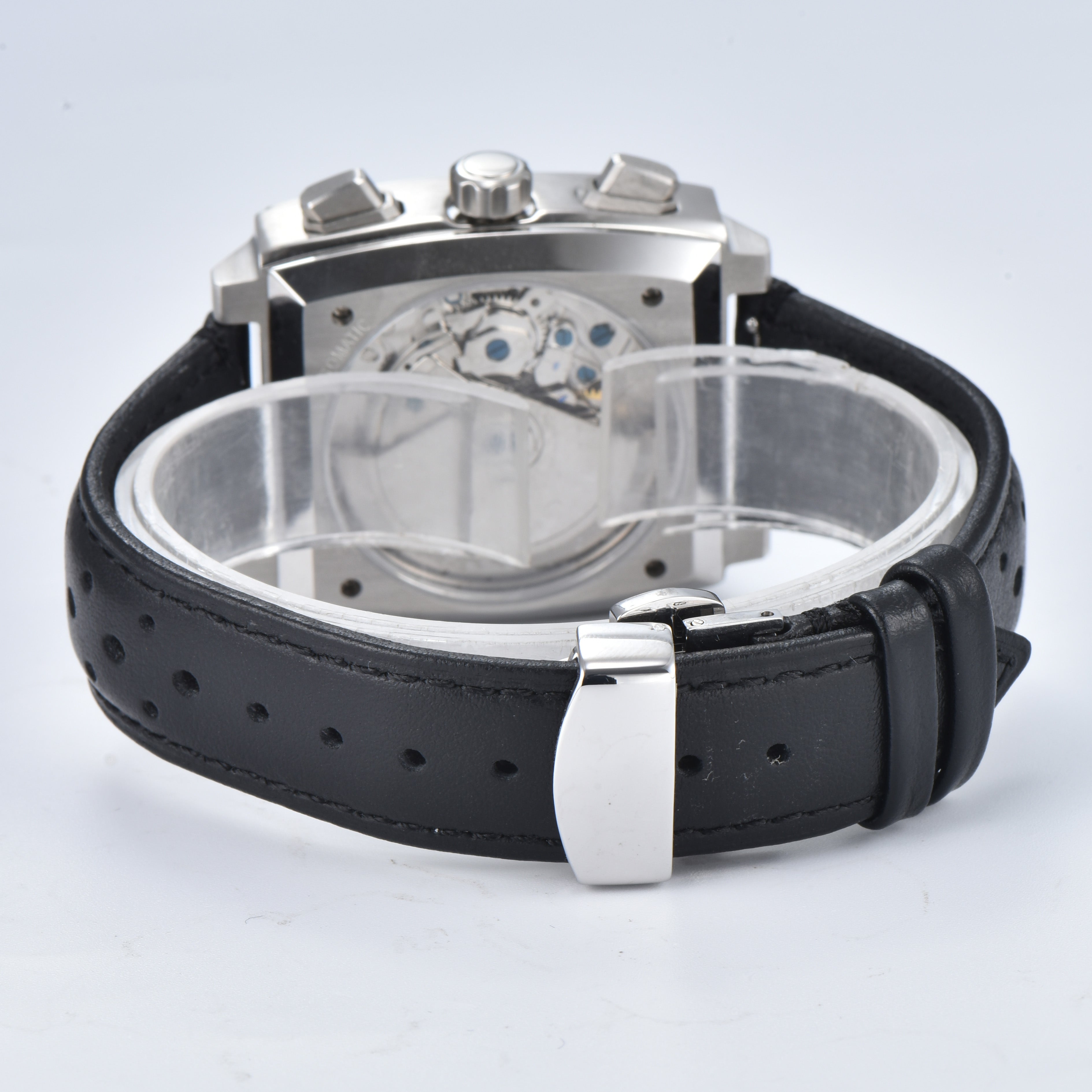 Chronograph 7750 Hollow Design Black
