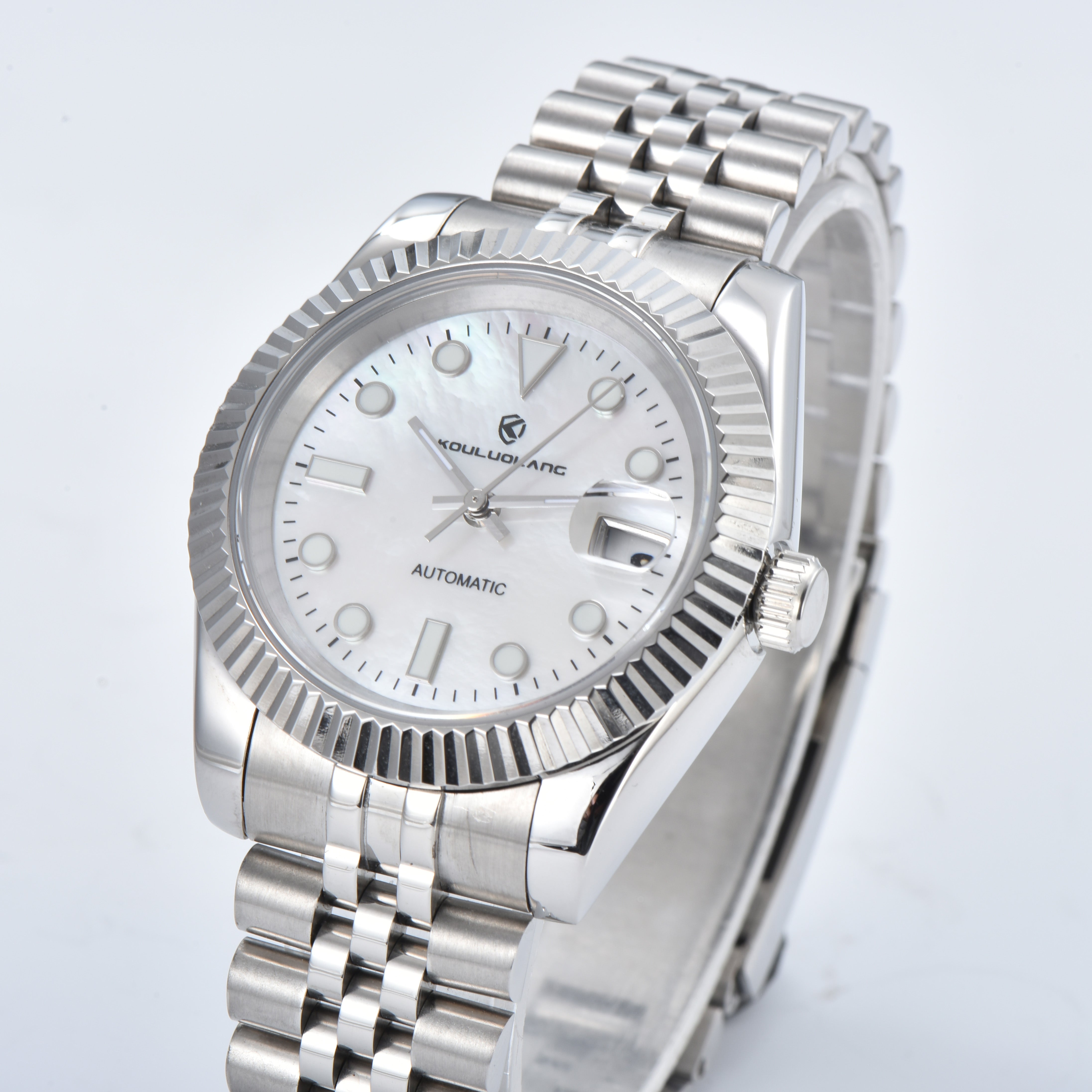 DATEJUST Shell White