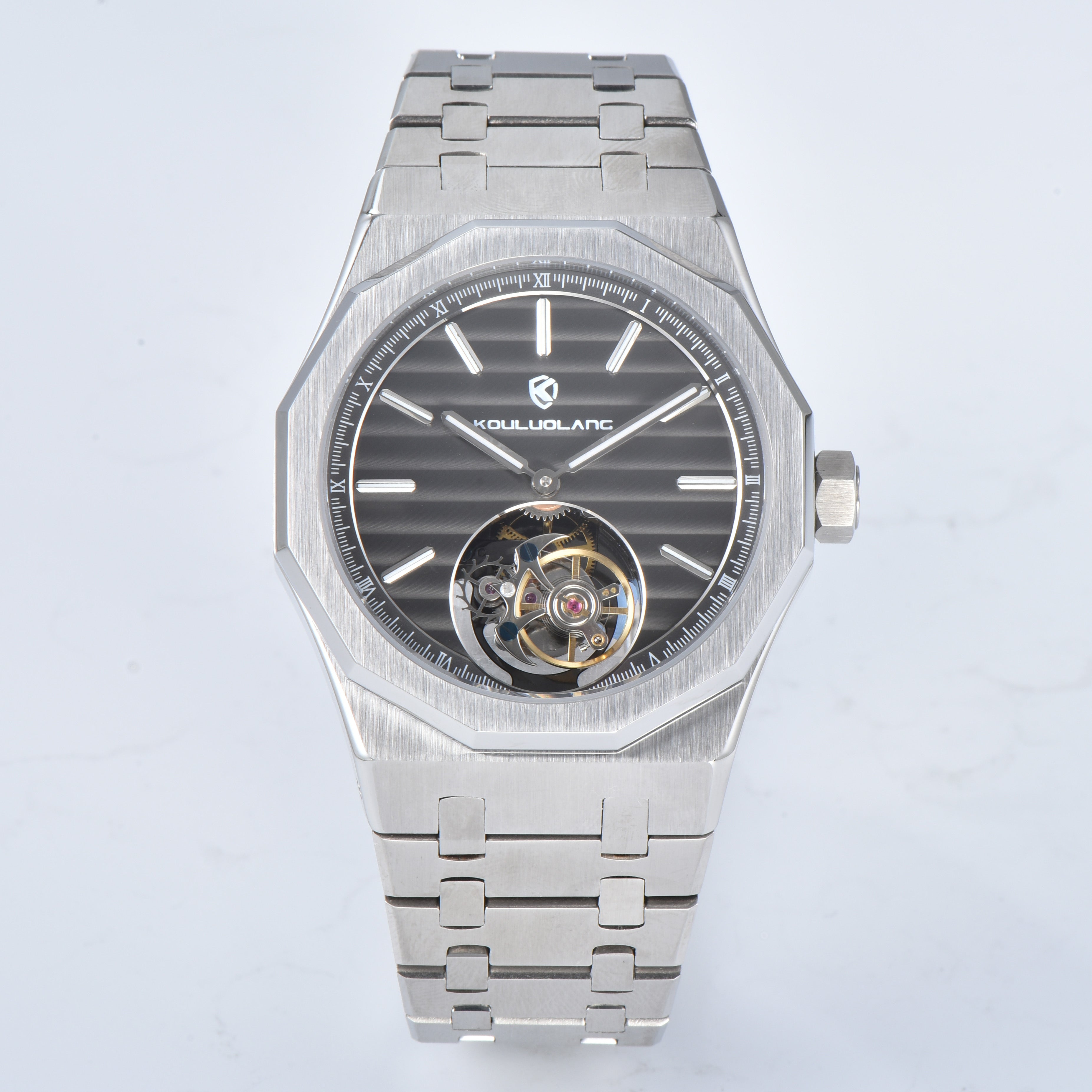 Tourbillon Octagonal Grey