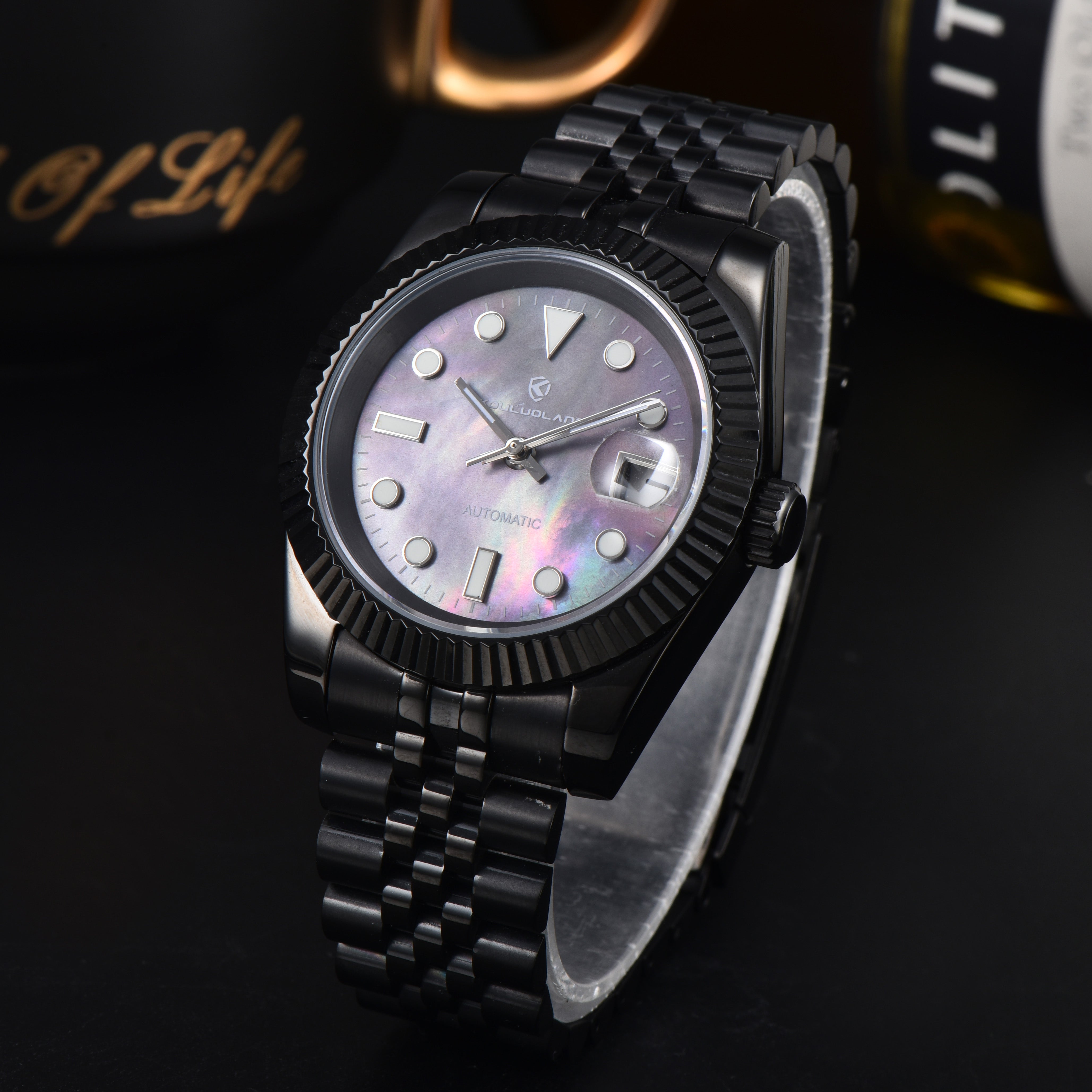 DATEJUST Shell Black