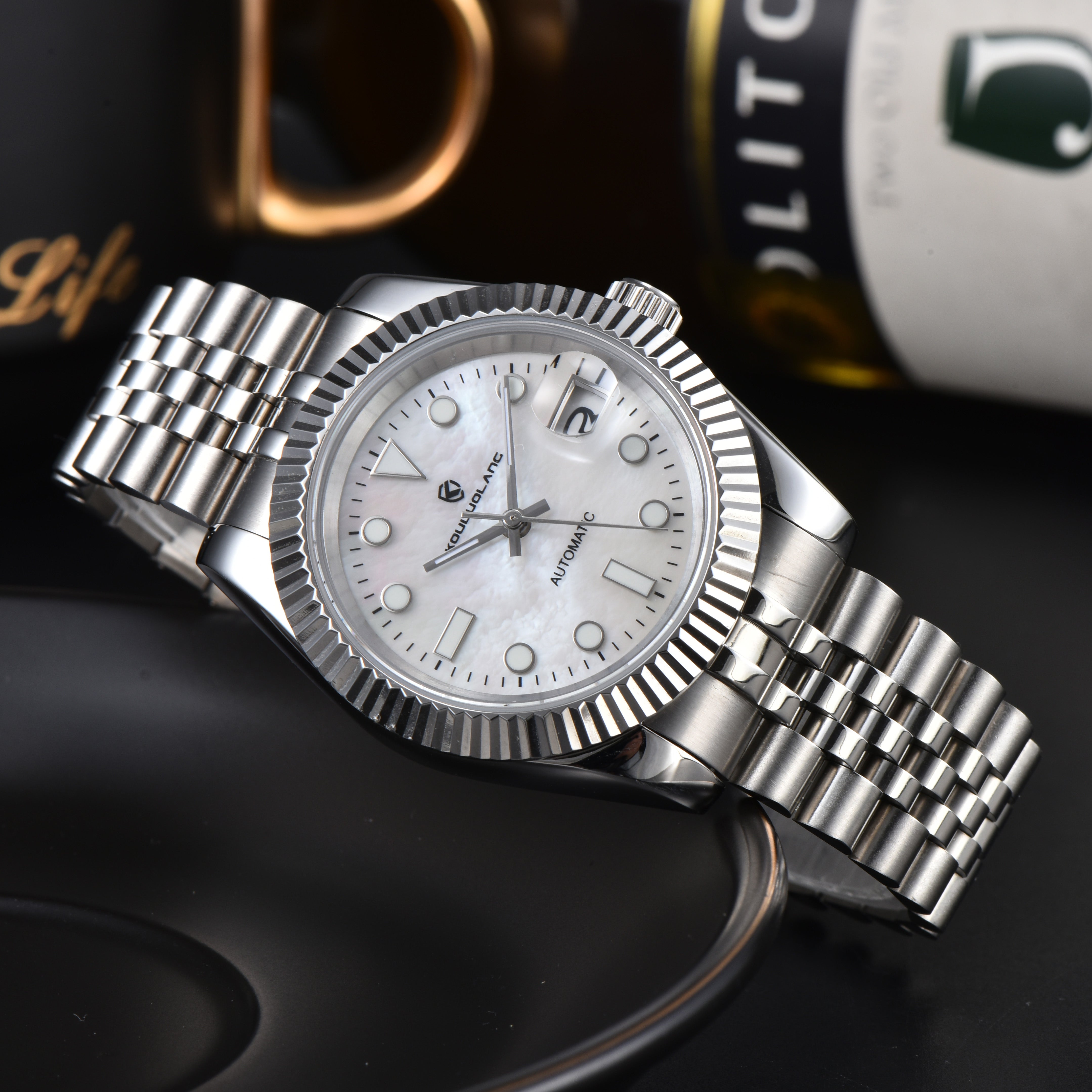 DATEJUST Shell White