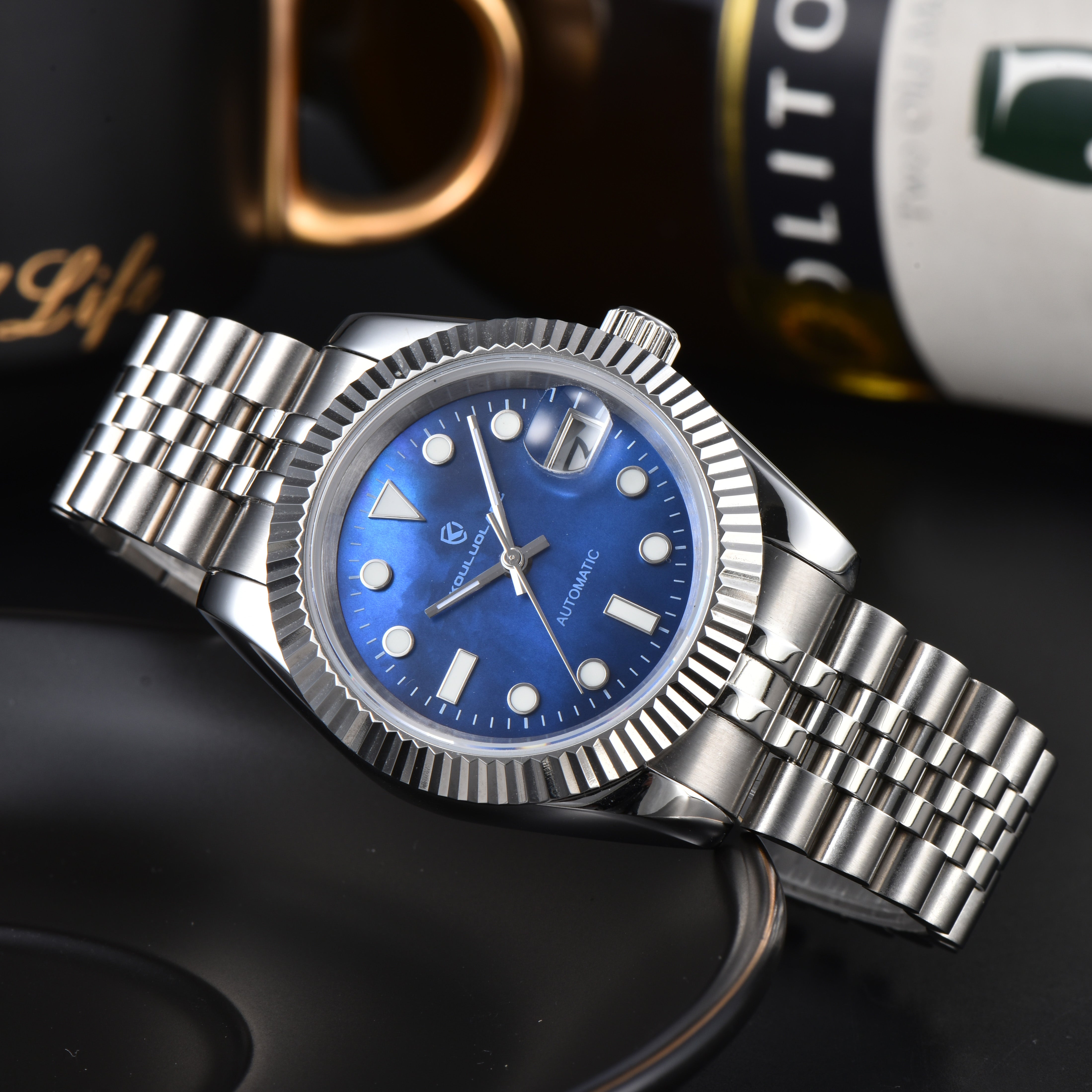 DATEJUST Shell Blue