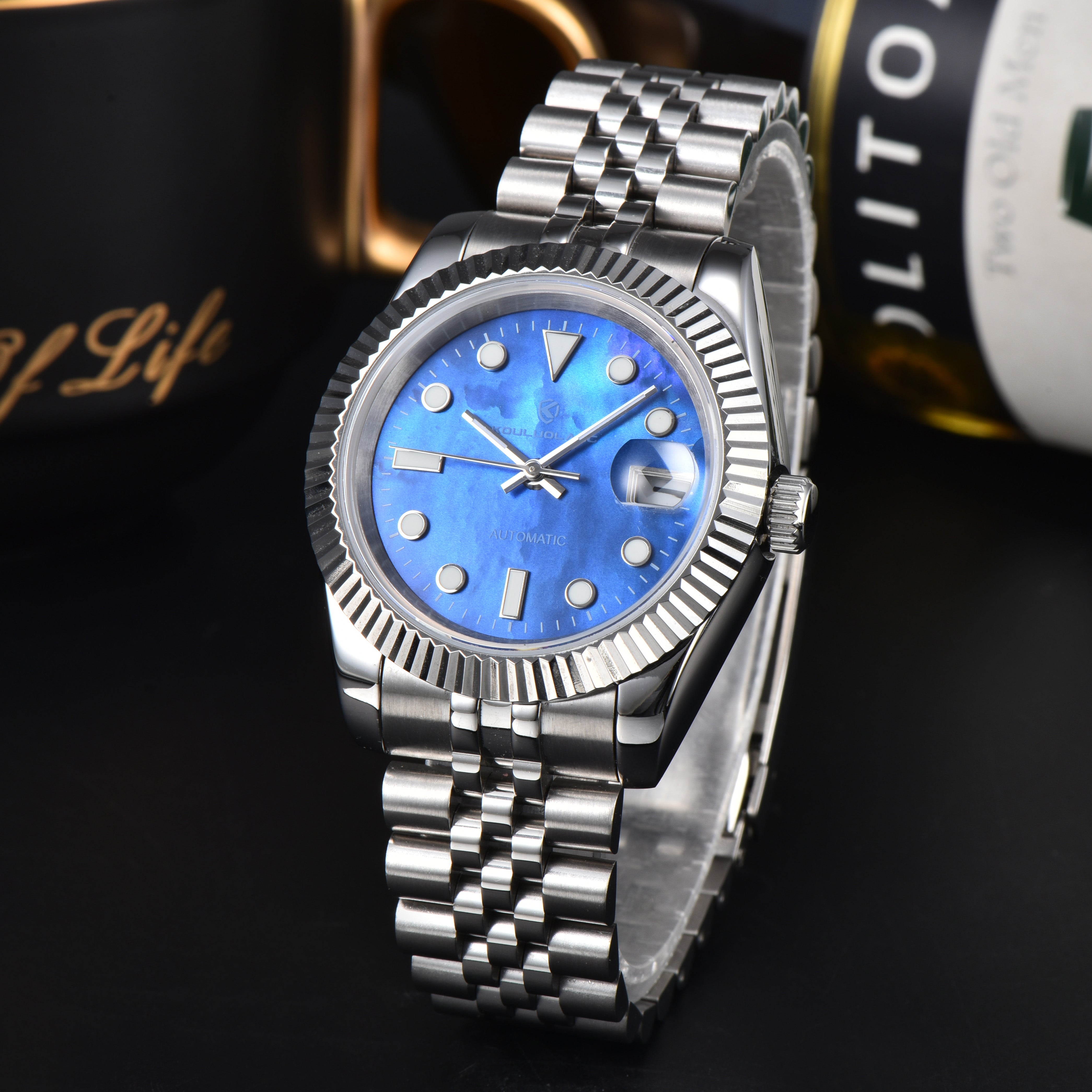 DATEJUST Shell Blue