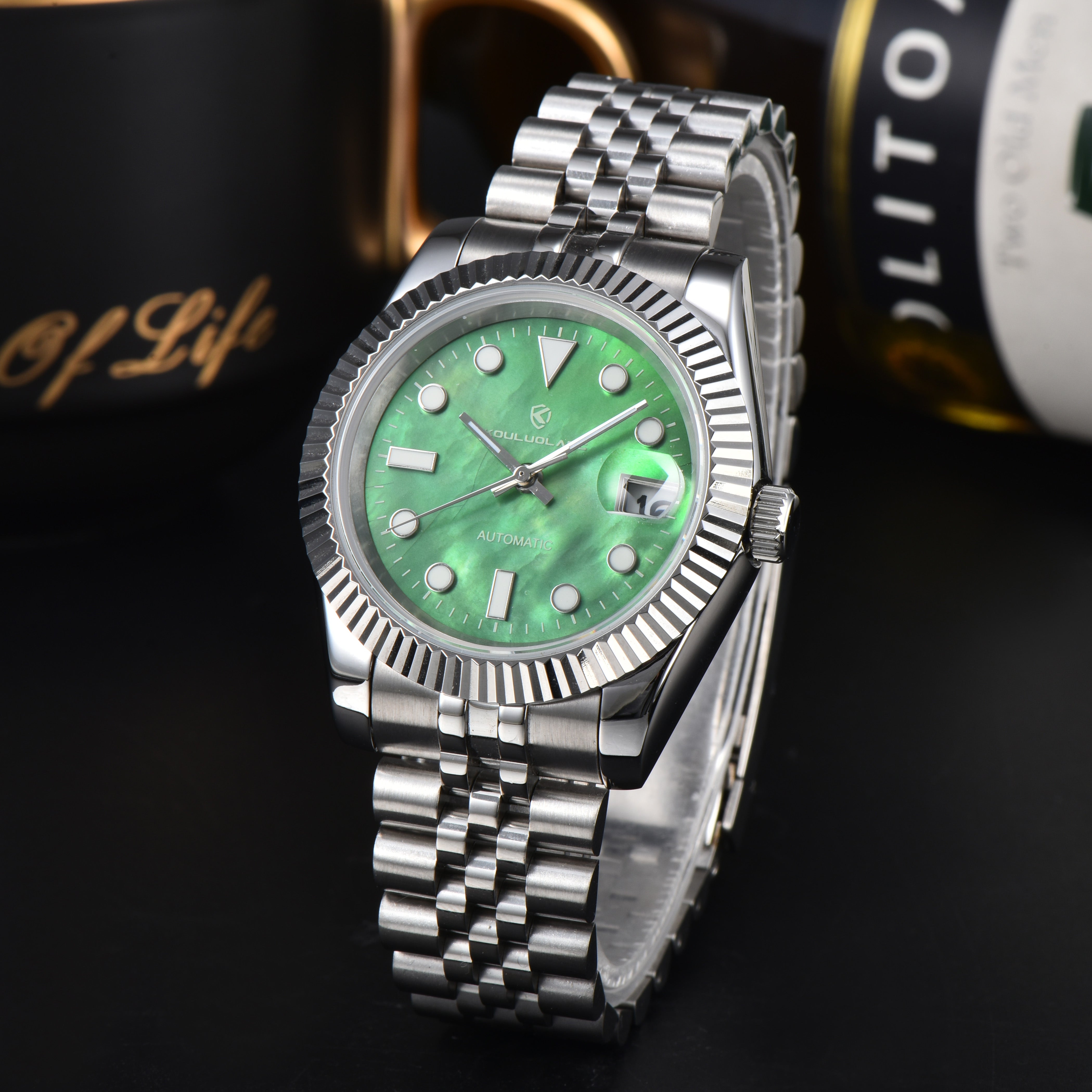 DATEJUST Shell Green