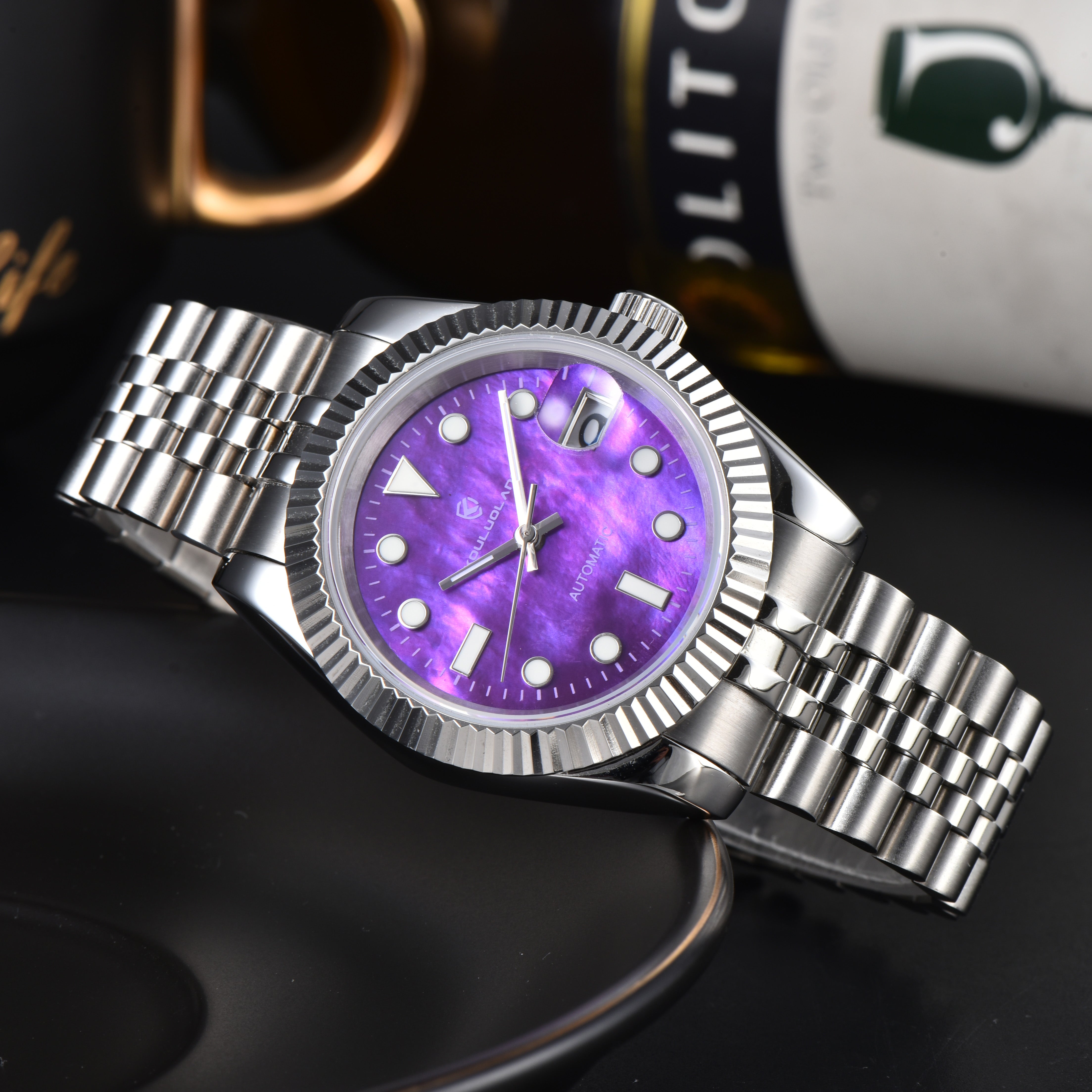 DATEJUST Shell Purple