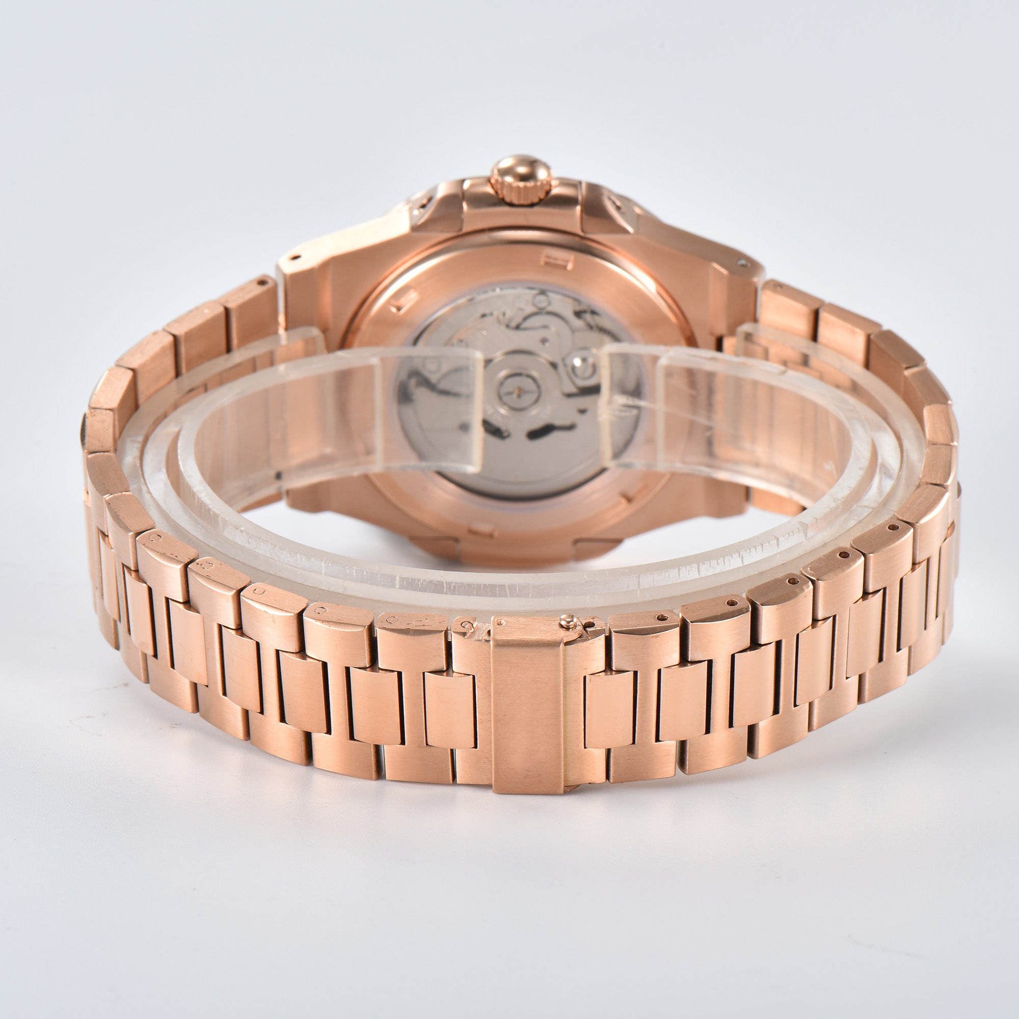 Nautilus Rose Gold Coffee Gradient Black