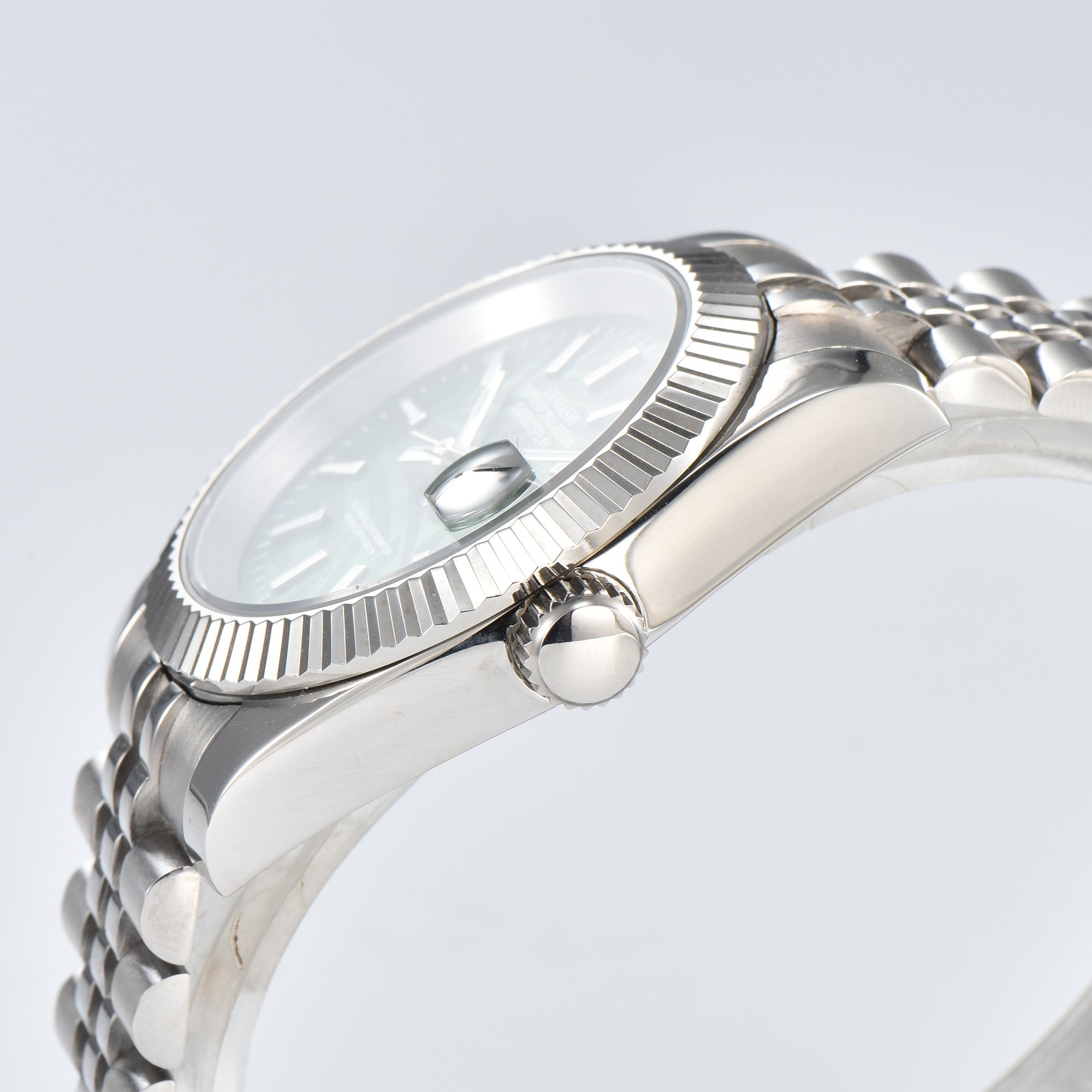 DATEJUST Silver Deciduous Green