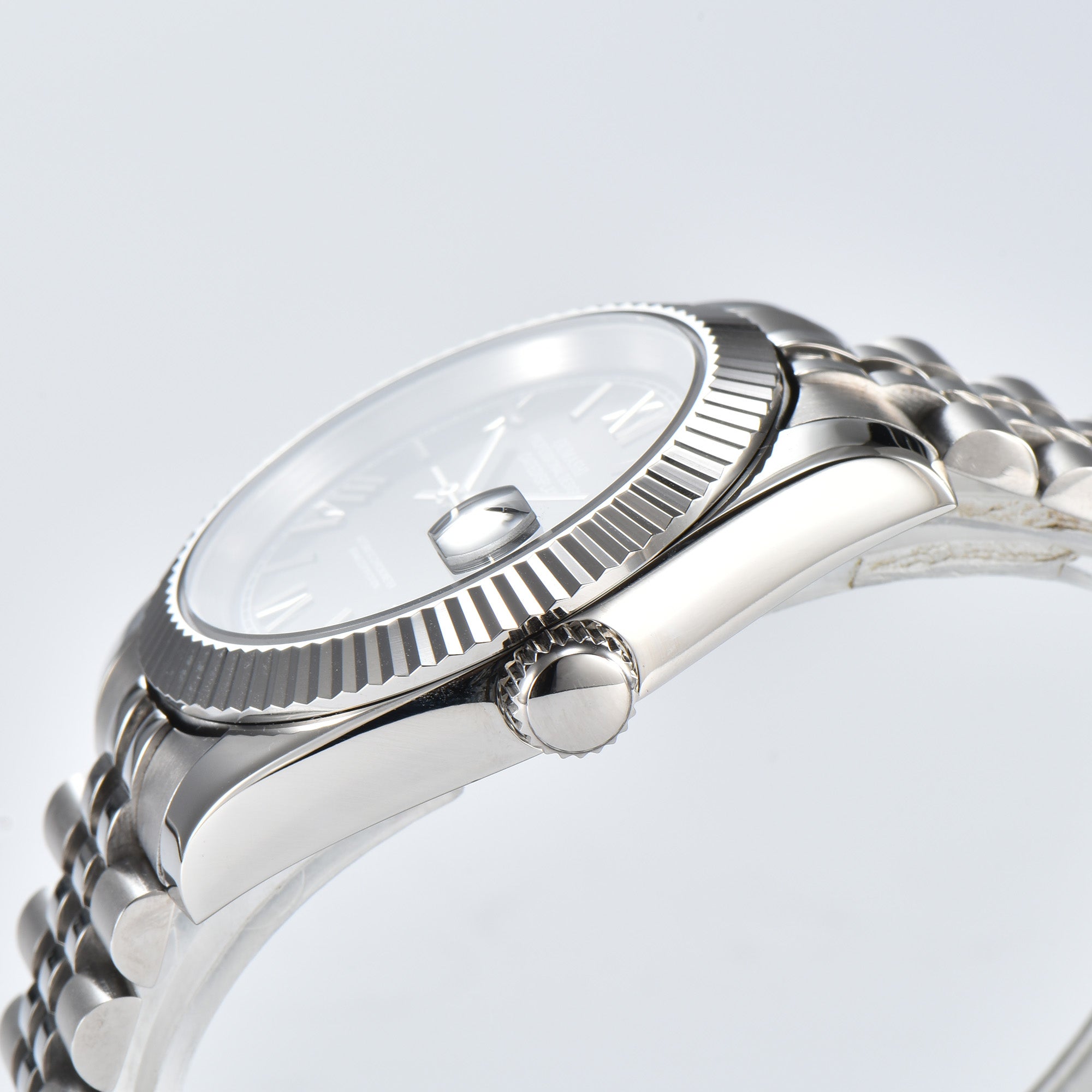 DATEJUST Silver Black Rome
