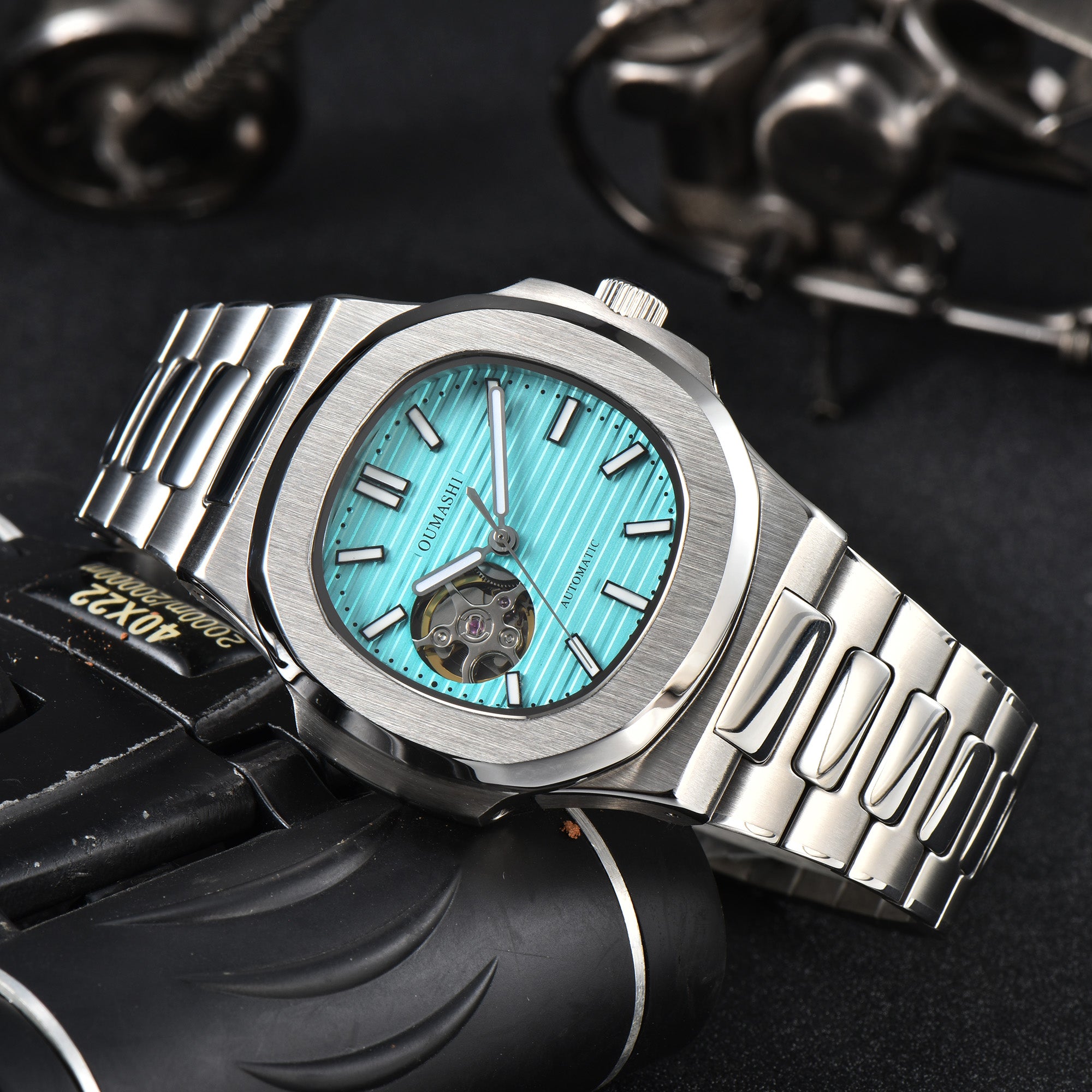 Nautilus Tiffany Blue NH38
