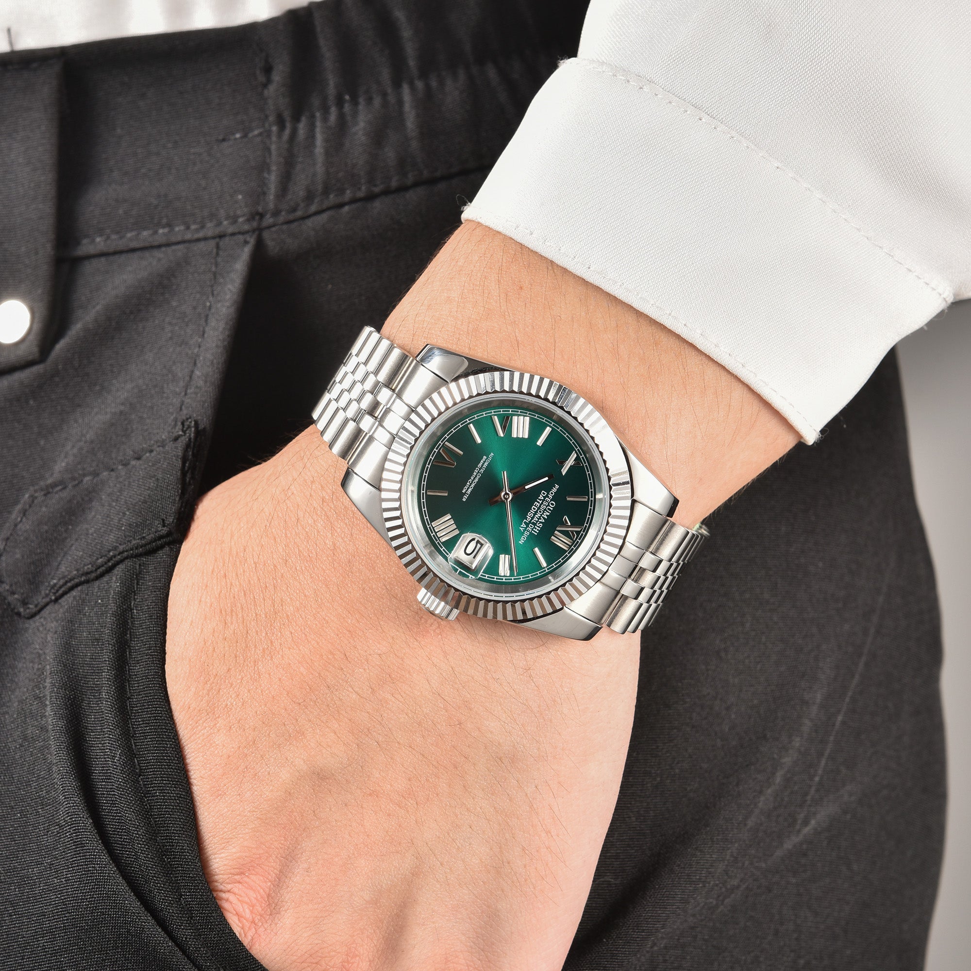DATEJUST Silver Cyan