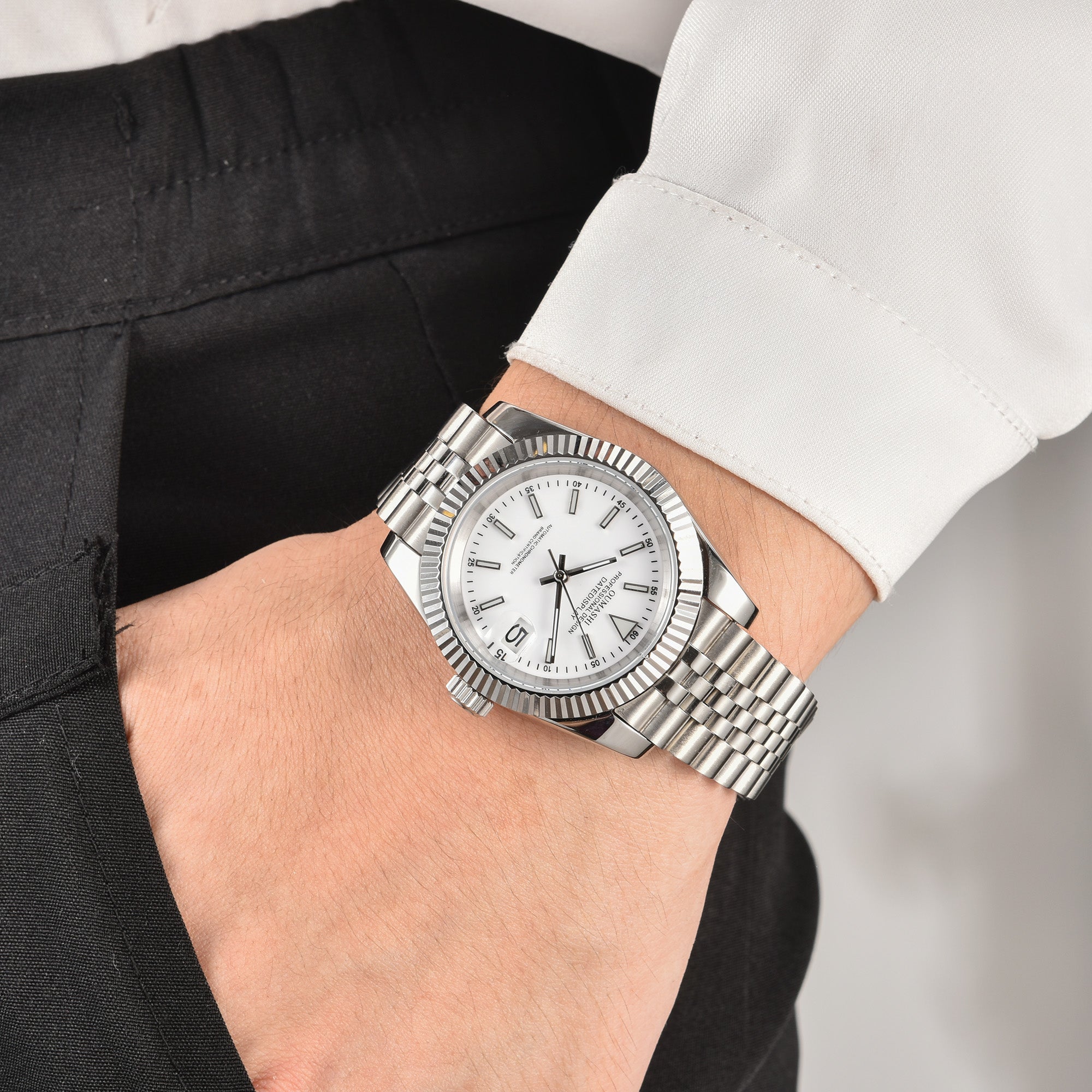 DATEJUST Silver White