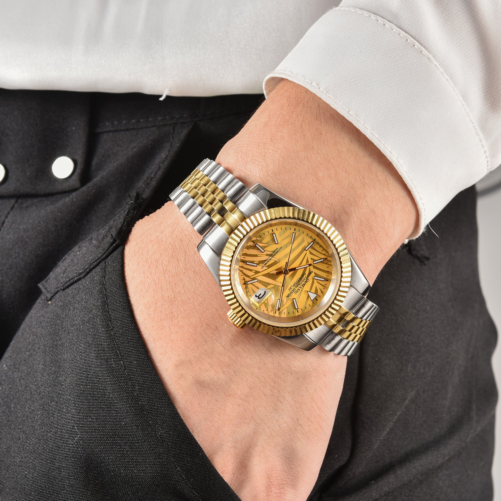 DATEJUST Silver-Gold Deciduous