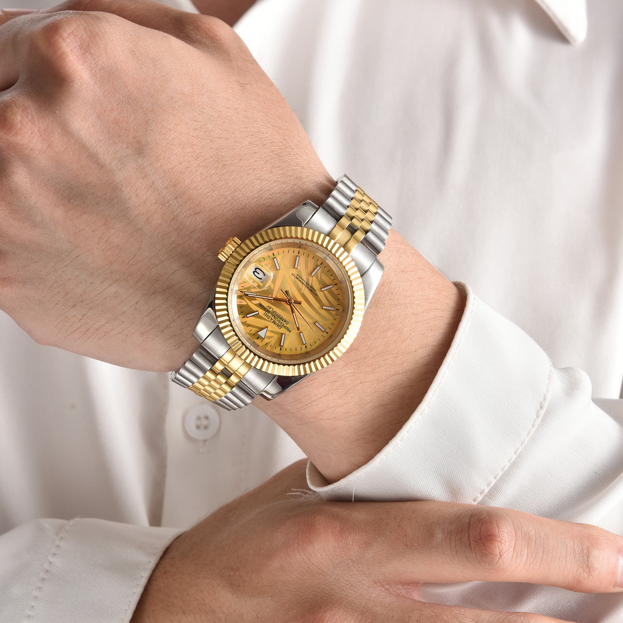 DATEJUST Silver-Gold Deciduous