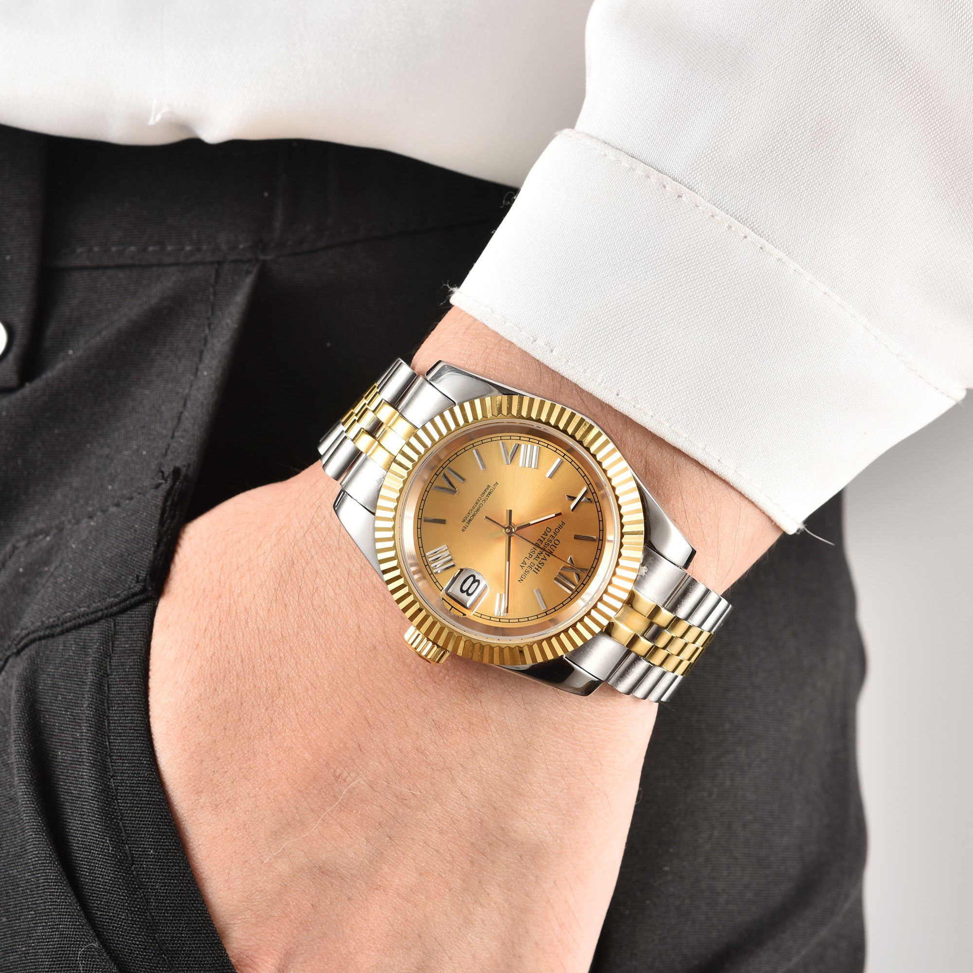 DATEJUST Silver-Gold Roman