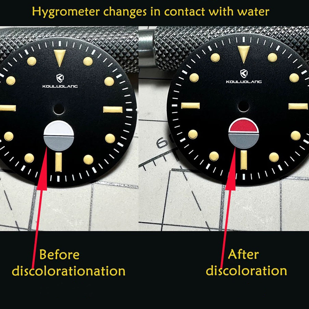 Bronze Hygrometer Diving